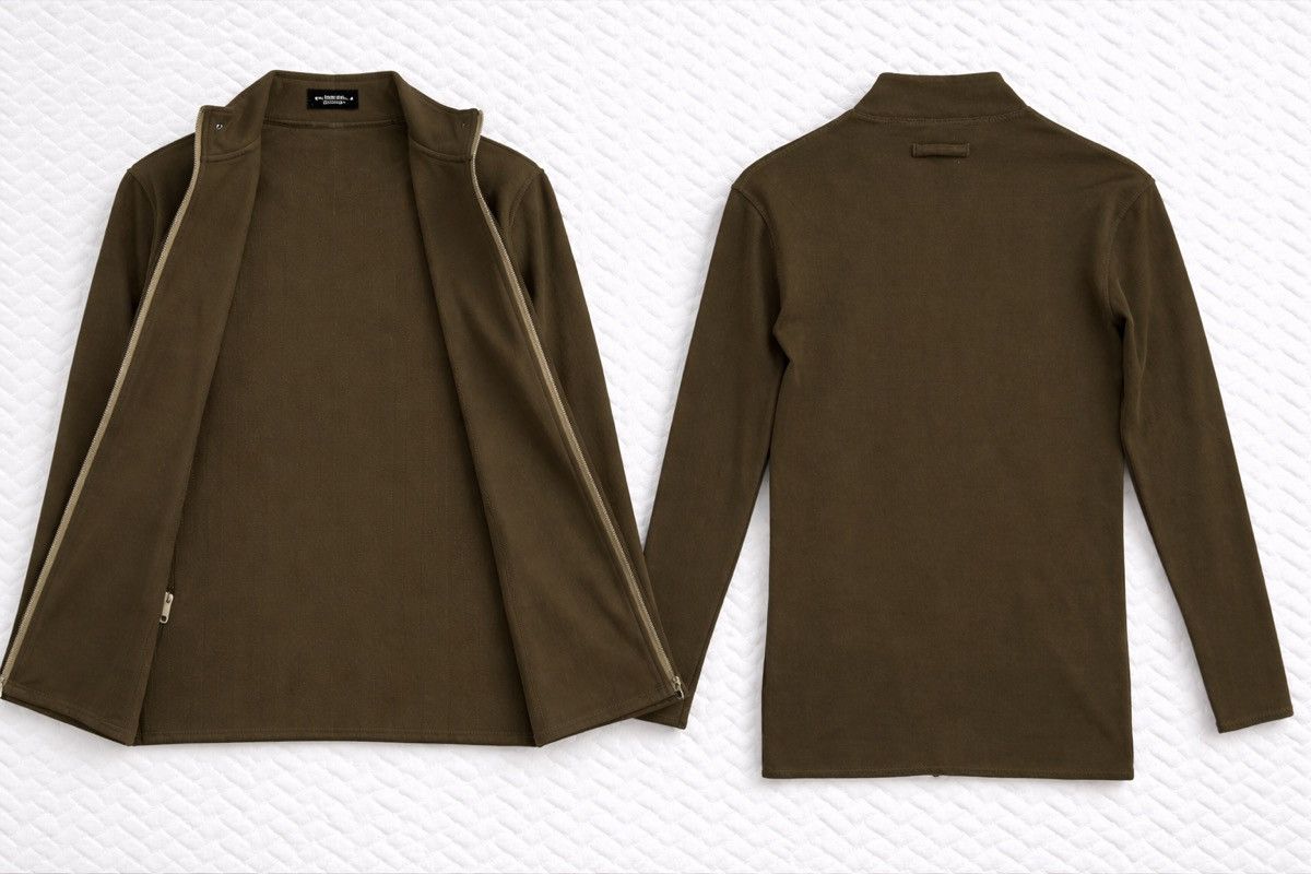 Jean Paul Gaultier Jean Paul Gaultier Homme Olive Jacket Zip Up Made In Japan 🇯🇵 Size US M / EU 48-50 / 2 - 4 Thumbnail
