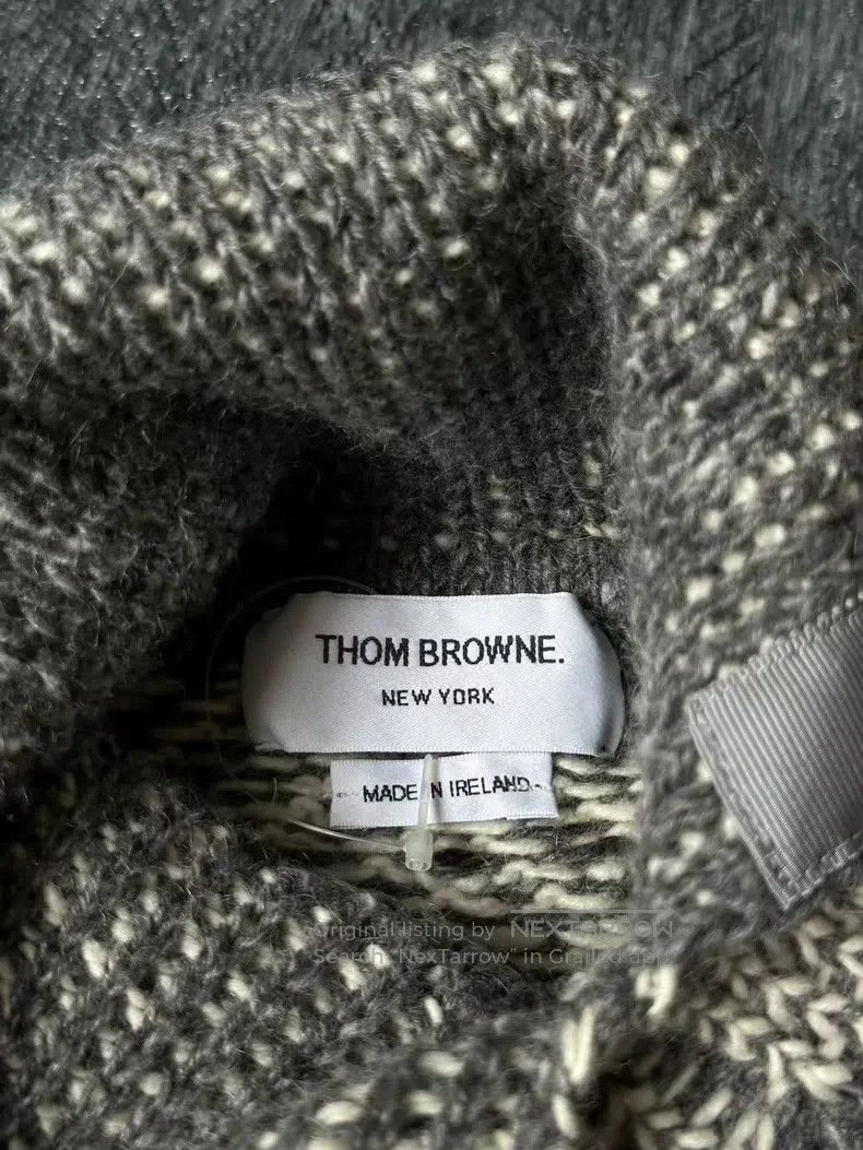 Thom Browne Thom Browne Striped Snowflake Knit Sweater Size US S / EU 44-46 / 1 - 3 Thumbnail