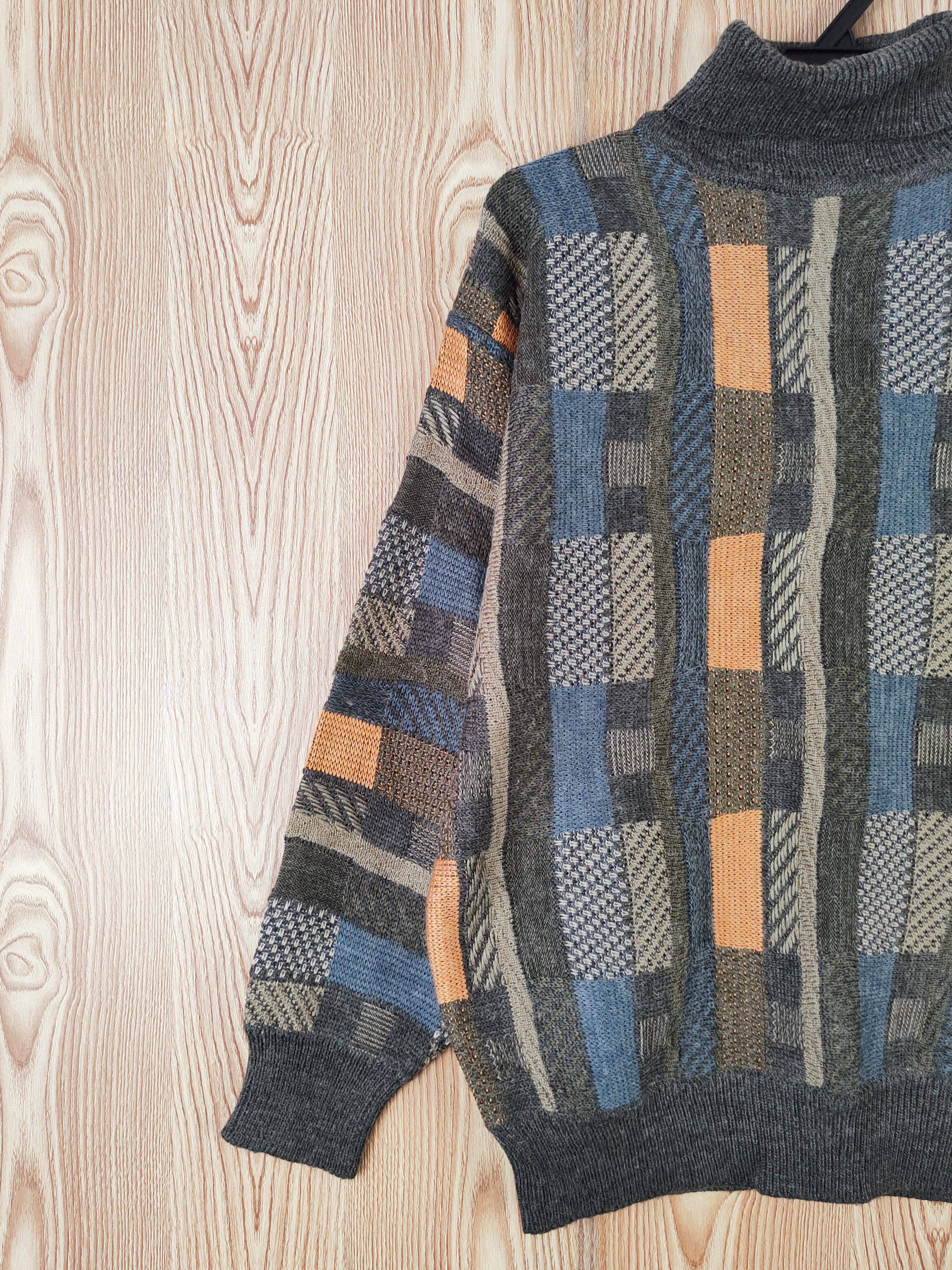 Vintage D Curiosity 5 Dark Gray Knitwear Sweatshirts #W865 Size US M / EU 48-50 / 2 - 3 Thumbnail