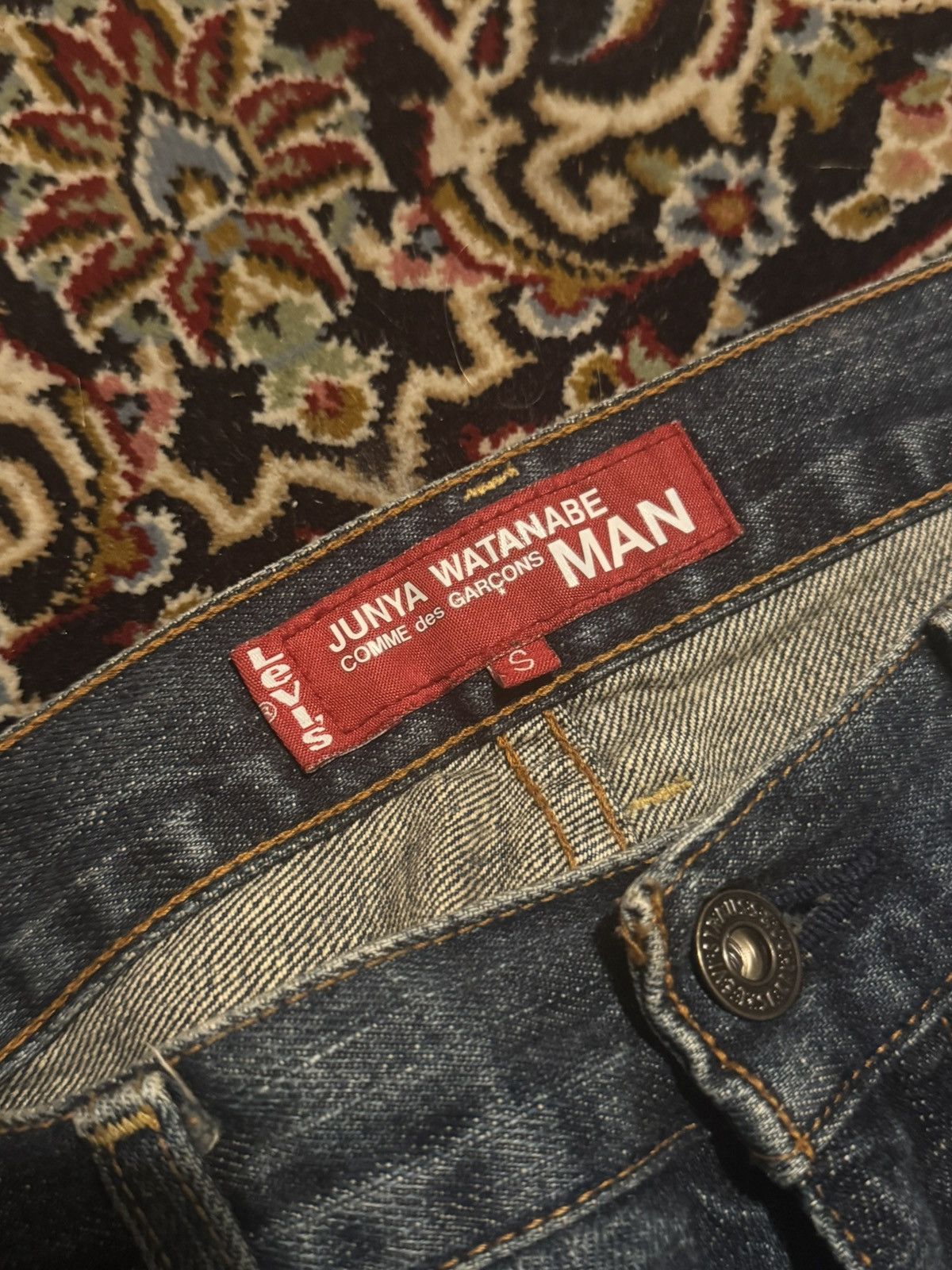 Junya Watanabe × Levi's S/S 2001 Junya Watanabe poem jeans Size US 33 - 6 Thumbnail