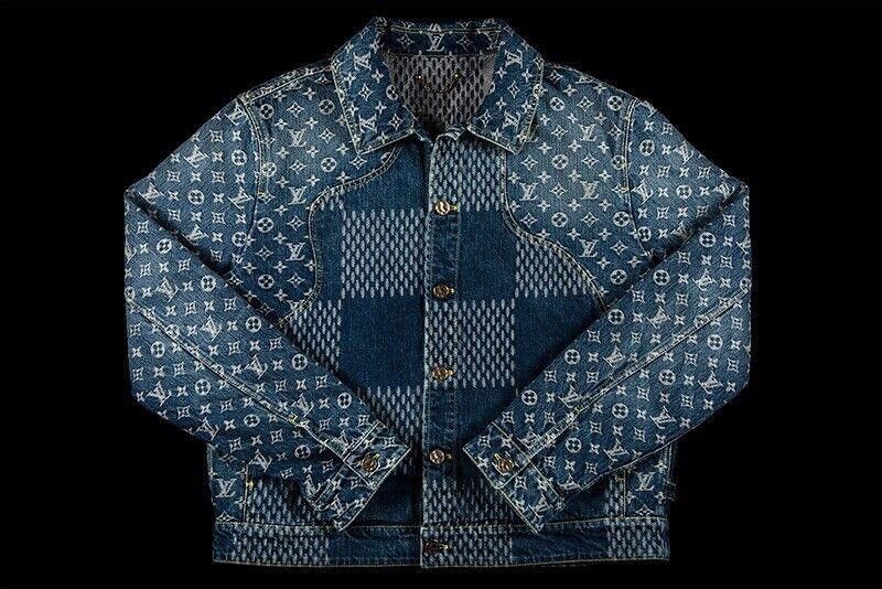 Louis Vuitton Louis Vuitton Nigo Giant Damier Waves Monogram Denim Jacket Size US M / EU 48-50 / 2 - 2 Thumbnail