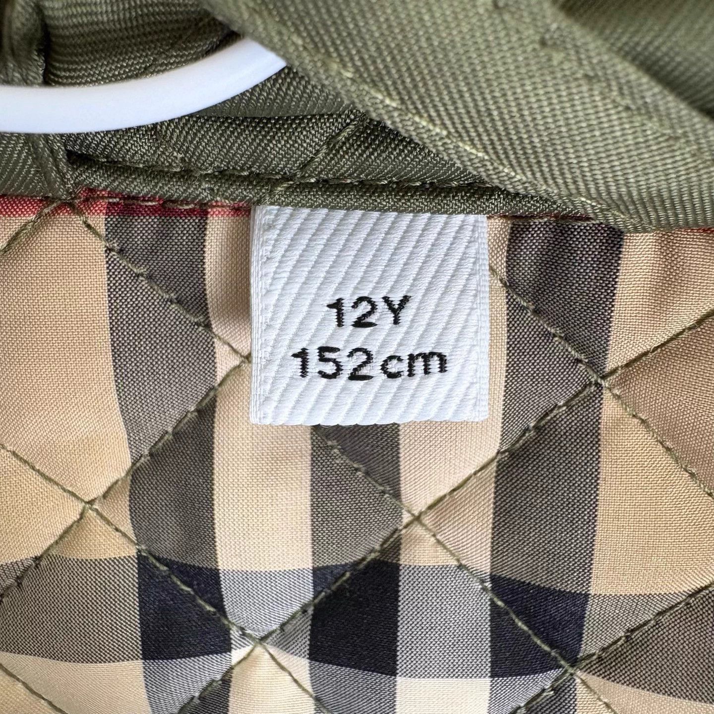 Burberry Burberry Quilted Lightweight Green 12Y New Jacket Size US XXS / EU 40 - 8 Thumbnail
