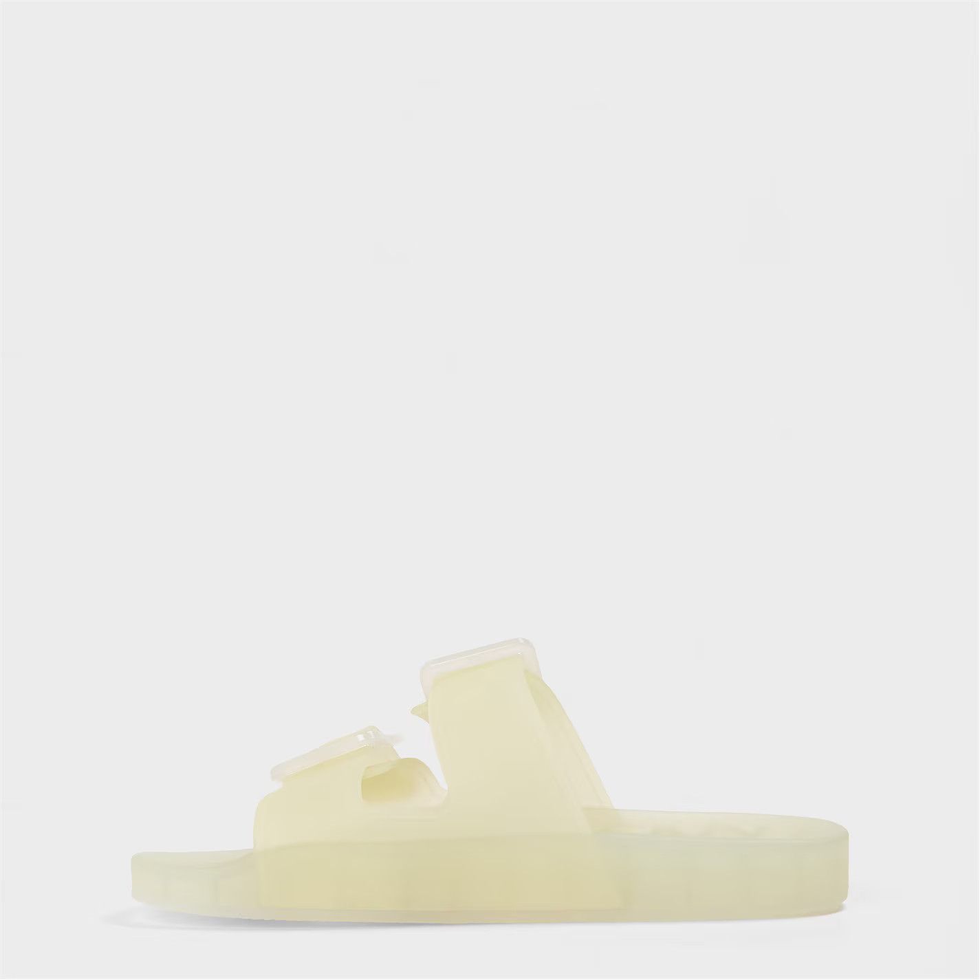Balenciaga o1g2r1mq0226 Jelly Sandals In Ivory Size US 7.5 / EU 40-41 - 2 Thumbnail