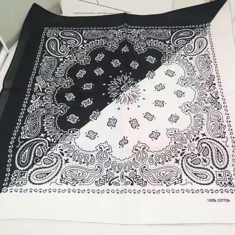 Japanese Brand Bandana Cotton Handkerchief Size ONE SIZE - 3 Thumbnail