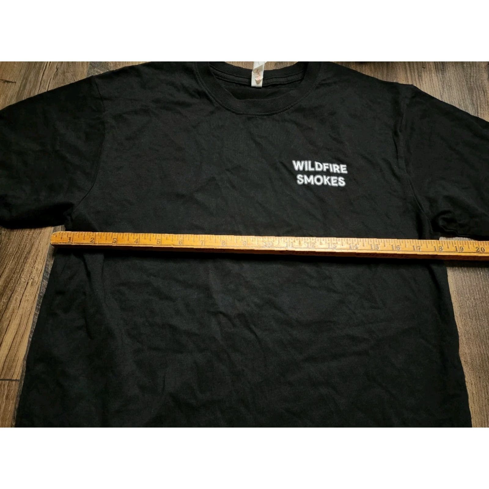 Vintage Vintage Cotton Heritage Men's M Black Firefighter T-Shirt 2024 Double-Sided Smoke Scented Size US M / EU 48-50 / 2 - 2 Thumbnail