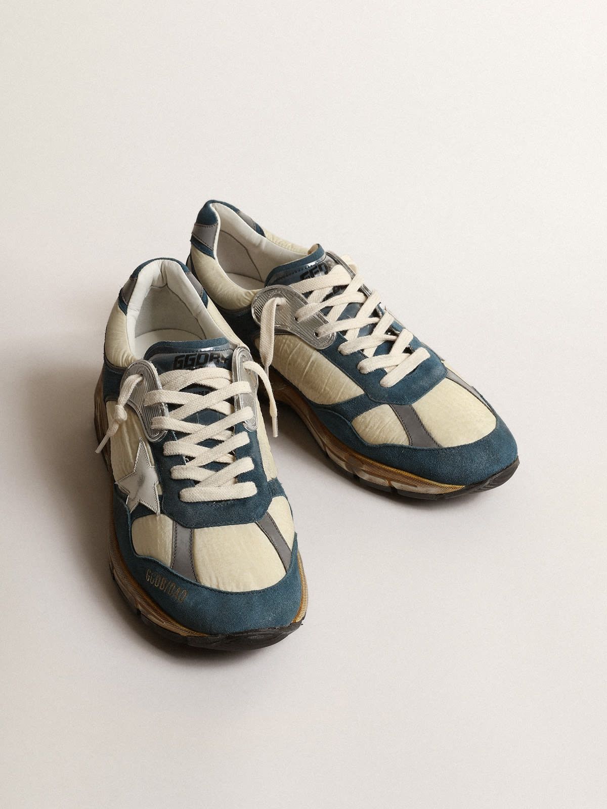 Golden Goose o1w1db10425 Dad-Star Suede Low-Top Sneakers in Multicolor Size US 9 / EU 42 - 2 Thumbnail