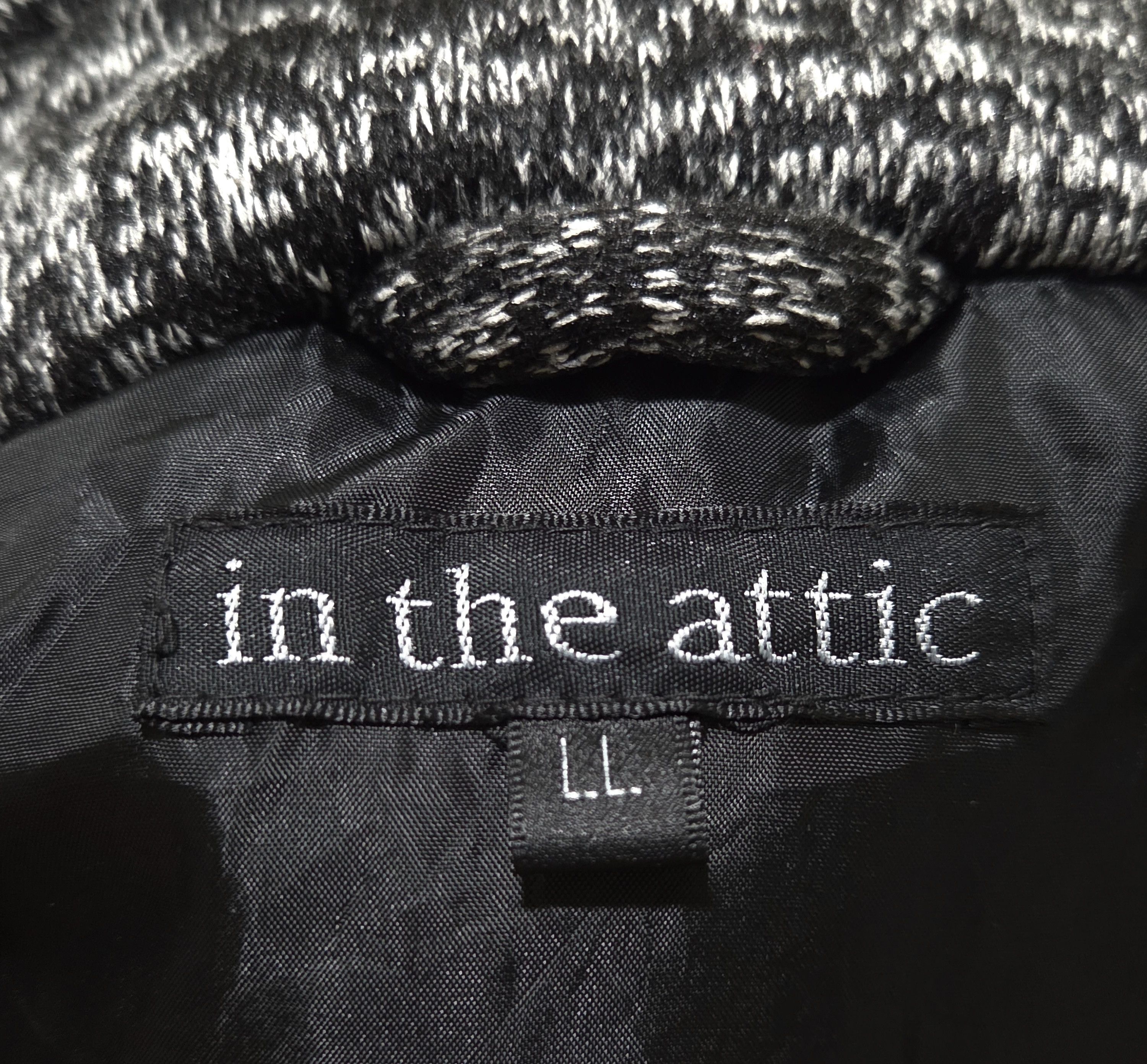 In The Attic Vintage IN THE ATTIC Punk Japan Brand Winter Vest Size US M / EU 48-50 / 2 - 3 Thumbnail