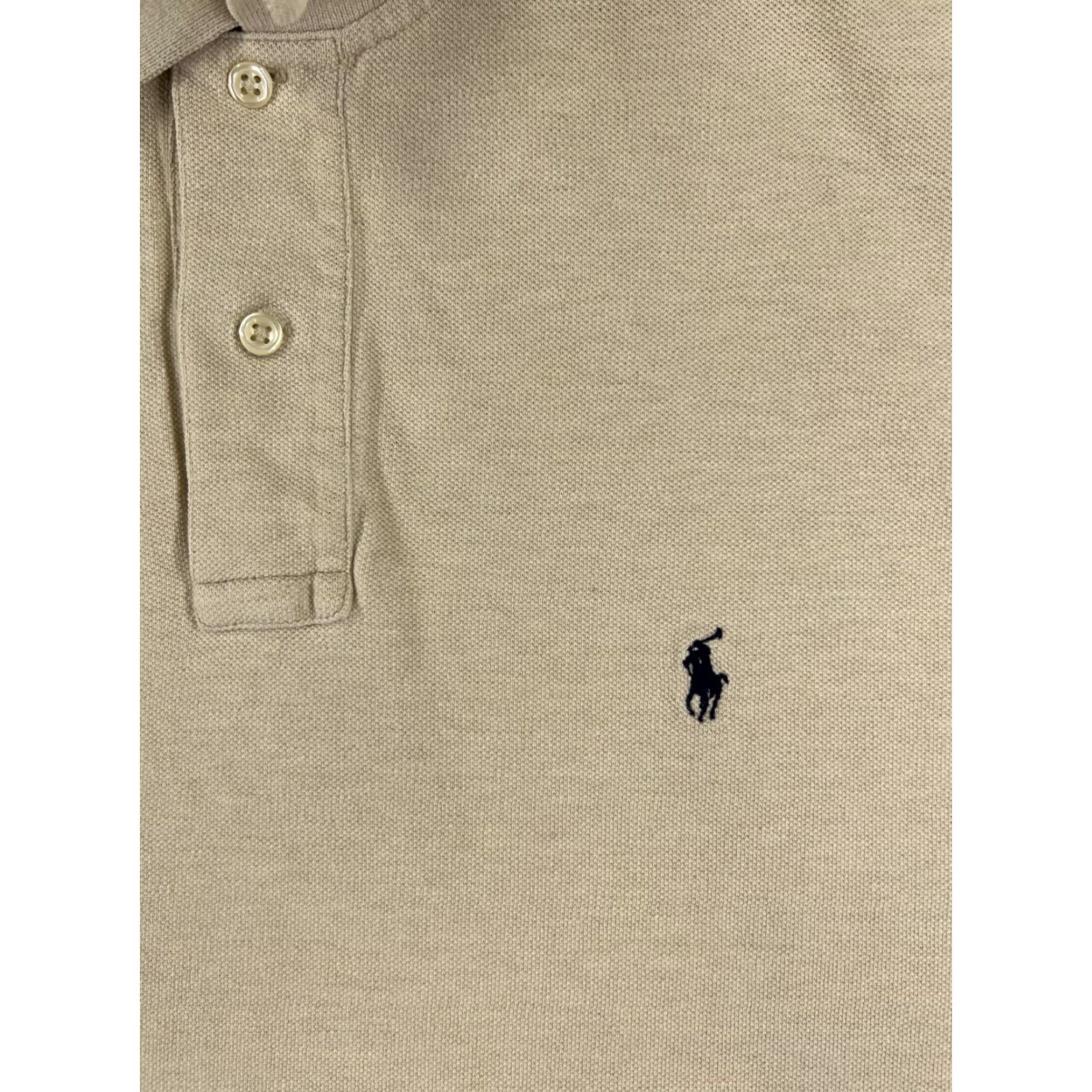 Ralph Lauren VINTAGE Ralph Lauren Polo Shirt Men XL Yellow 100% Cotton Knit Polo Short Sleeve Golf Ribbed Knit Logo Embroidered Classic Fit Baton? Size US XL / EU 56 / 4 - 6 Thumbnail
