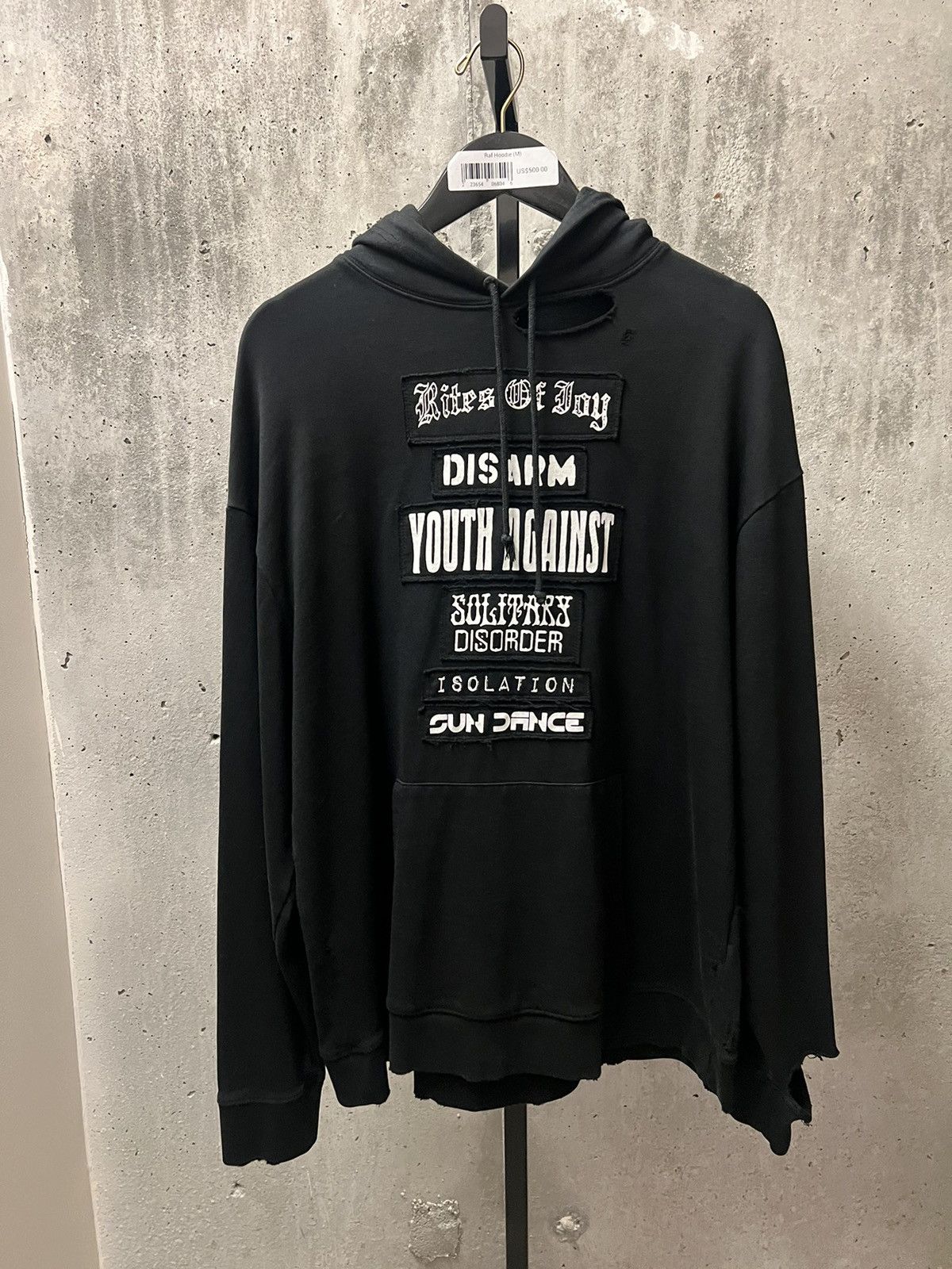 Raf Simons RAF Simons SS21 Rites Of Joy Hoodie Size US M / EU 48-50 / 2 - 1 Thumbnail