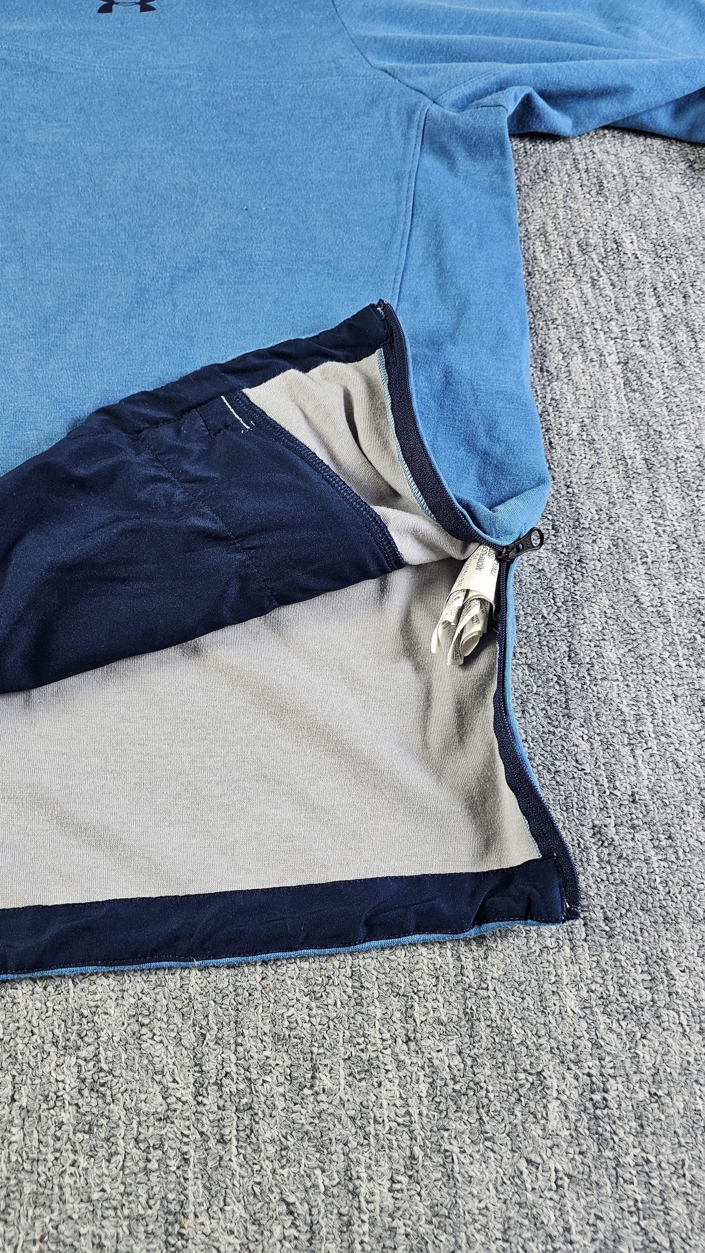 Under Armour Under Armour ColdGear 1/4 Zip Pullover Fleece Blue XL Size US XL / EU 56 / 4 - 7 Thumbnail