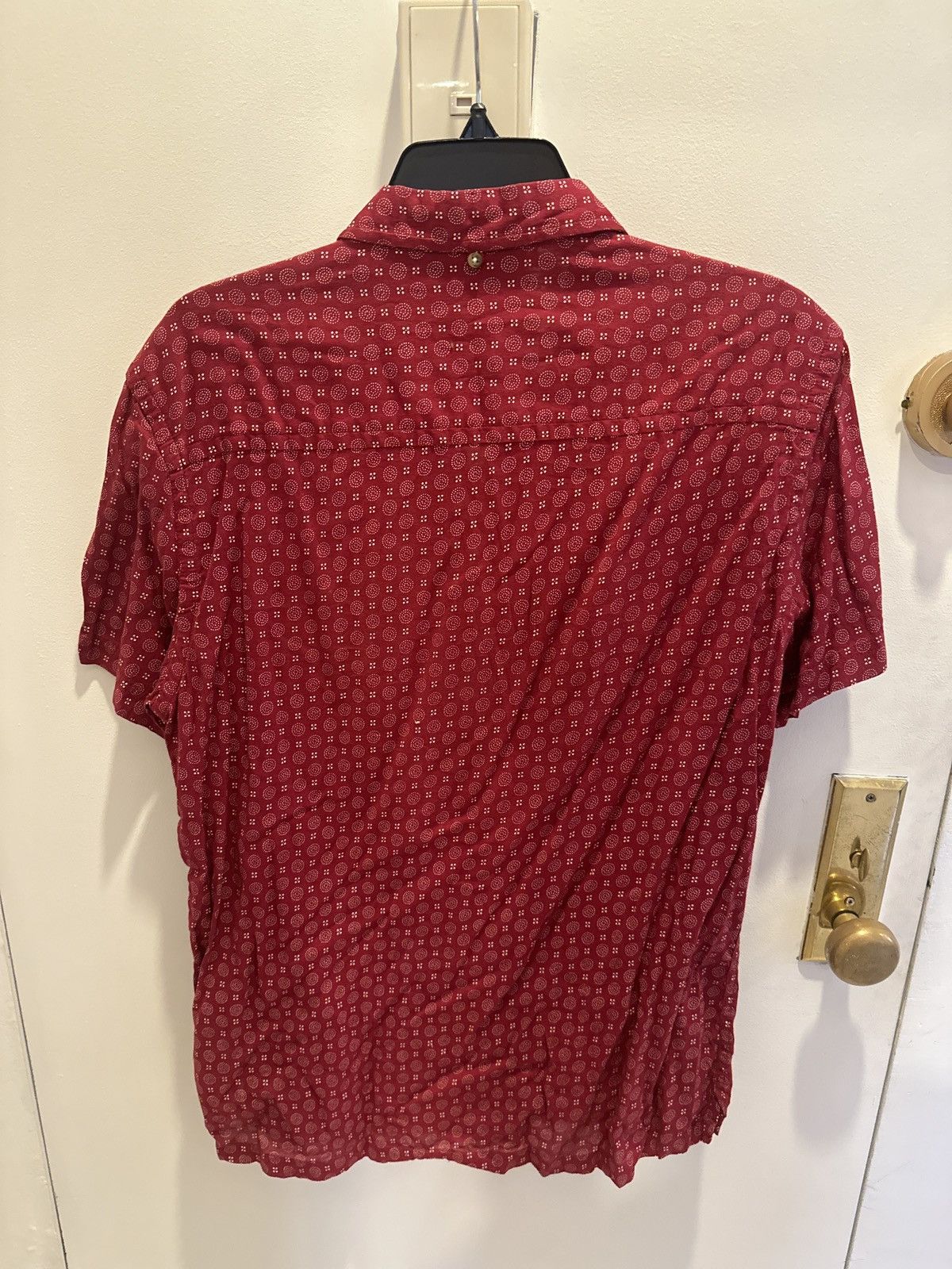 Salt Valley Vintage red button up shirt Size US M / EU 48-50 / 2 - 2 Thumbnail