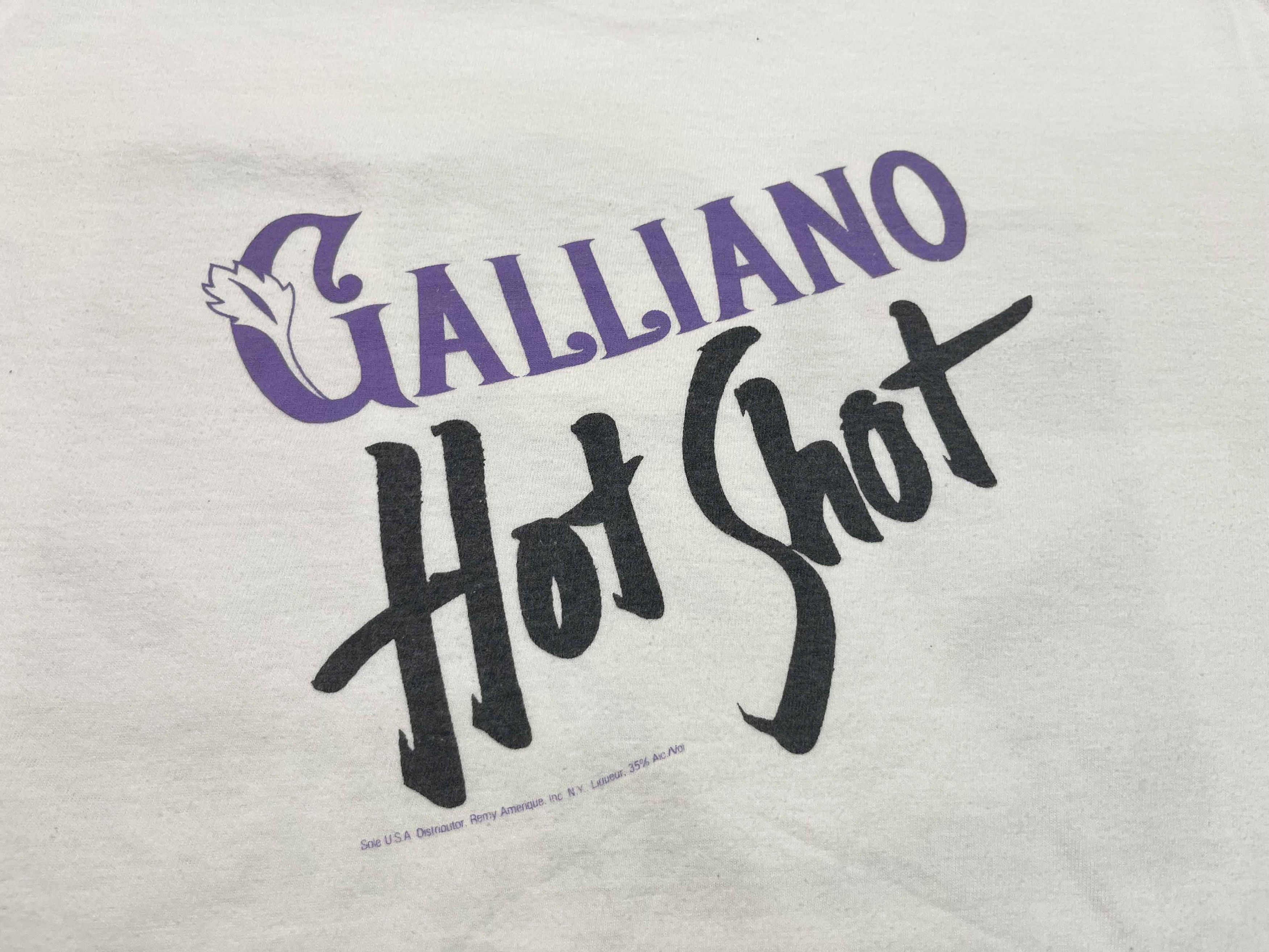 Hanes Vintage Galliano Hot Shot Italians T-Shirt Size US L / EU 52-54 / 3 - 6 Thumbnail