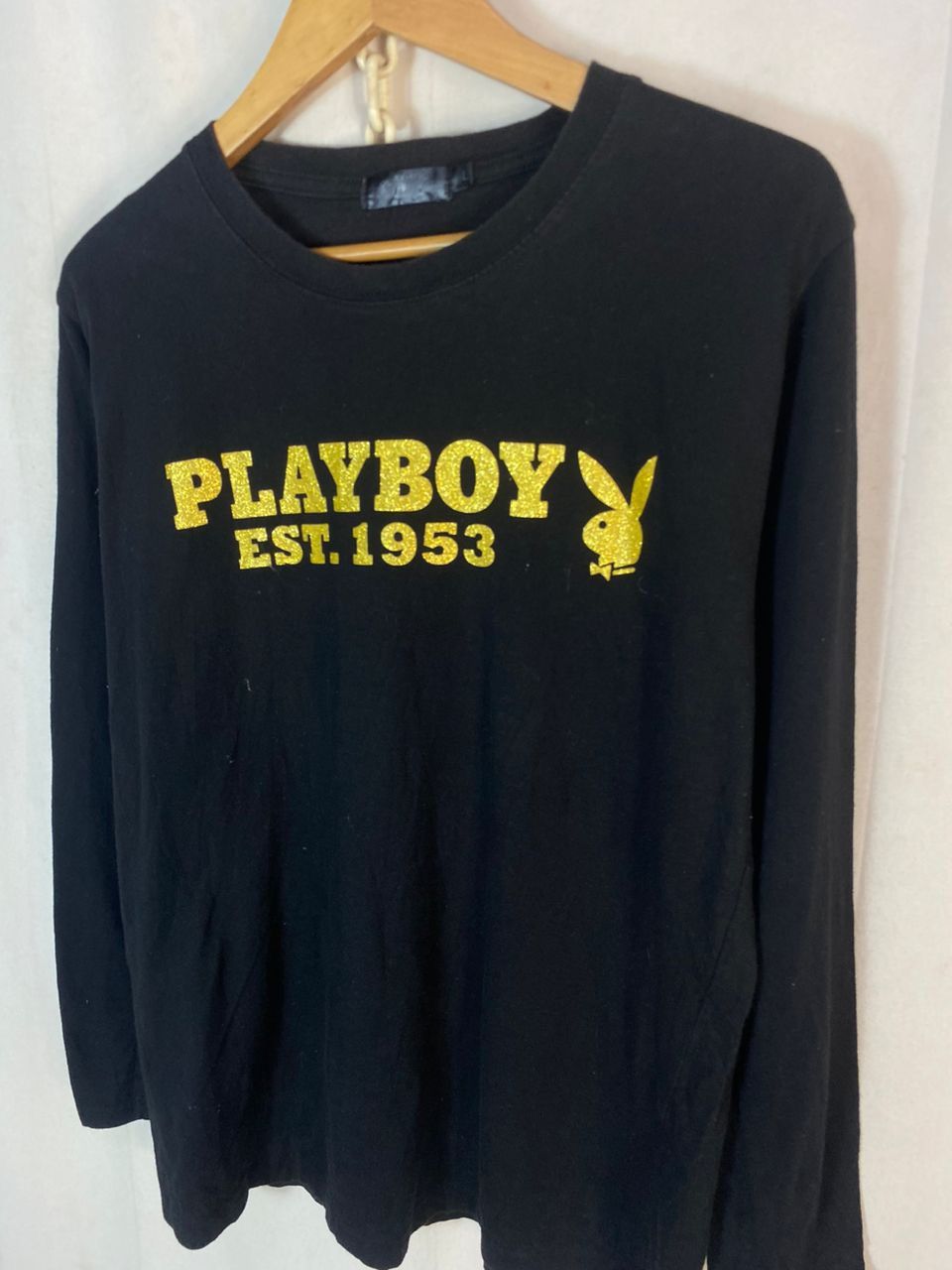 Playboy Unisex🔥playboy long sleeve shirt Size US M / EU 48-50 / 2 - 2 Thumbnail