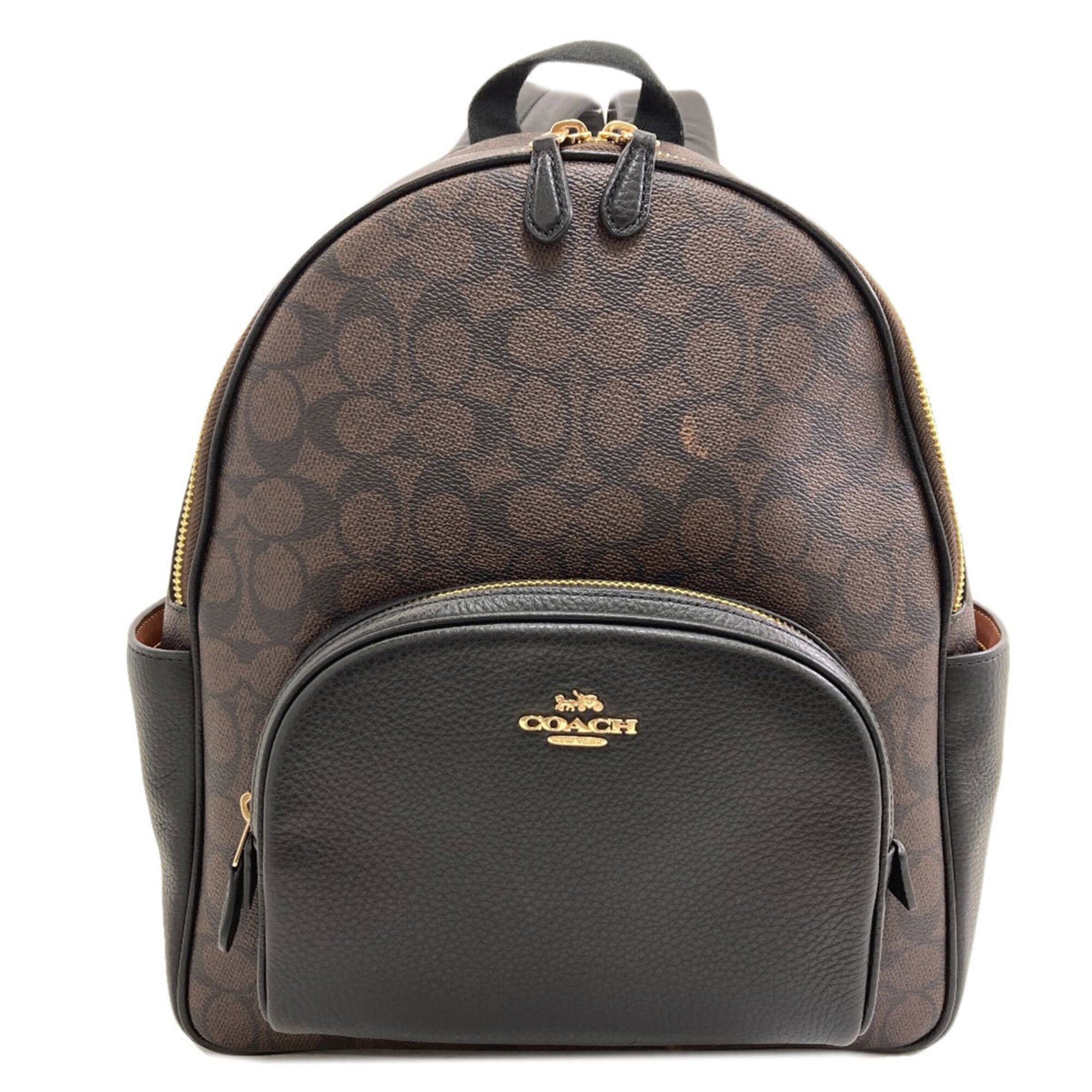 Coach Coach CZ176 Signature Backpack/Daypack, PVC/Calf Leather, Women's Size ONE SIZE - 1 Thumbnail
