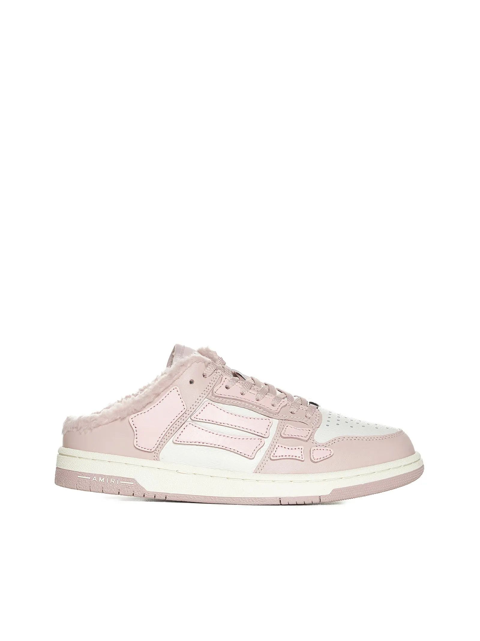 Amiri oc11z0325 Skelton Low Top Slipon in Pink/White Size US 11 / IT 41 - 1 Thumbnail