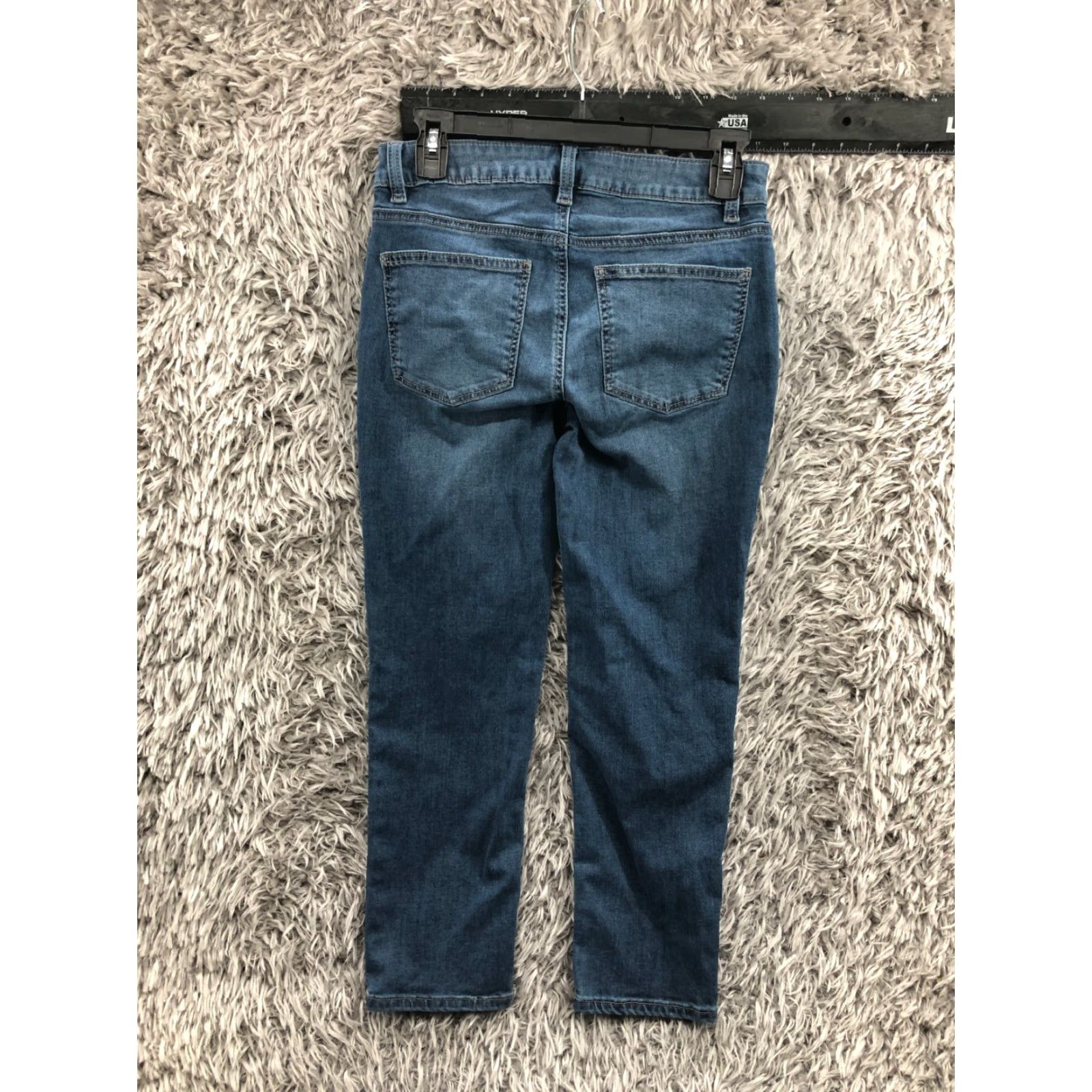 Talbots Talbots Jeans Cropped Women Size 4 Medium Blue 5-Pocket Denim Waist 27 Inseam 24 In Brand Talbots Regular Rise Mid Vintage No Size 27" / US 4 / IT 40 - 5 Thumbnail