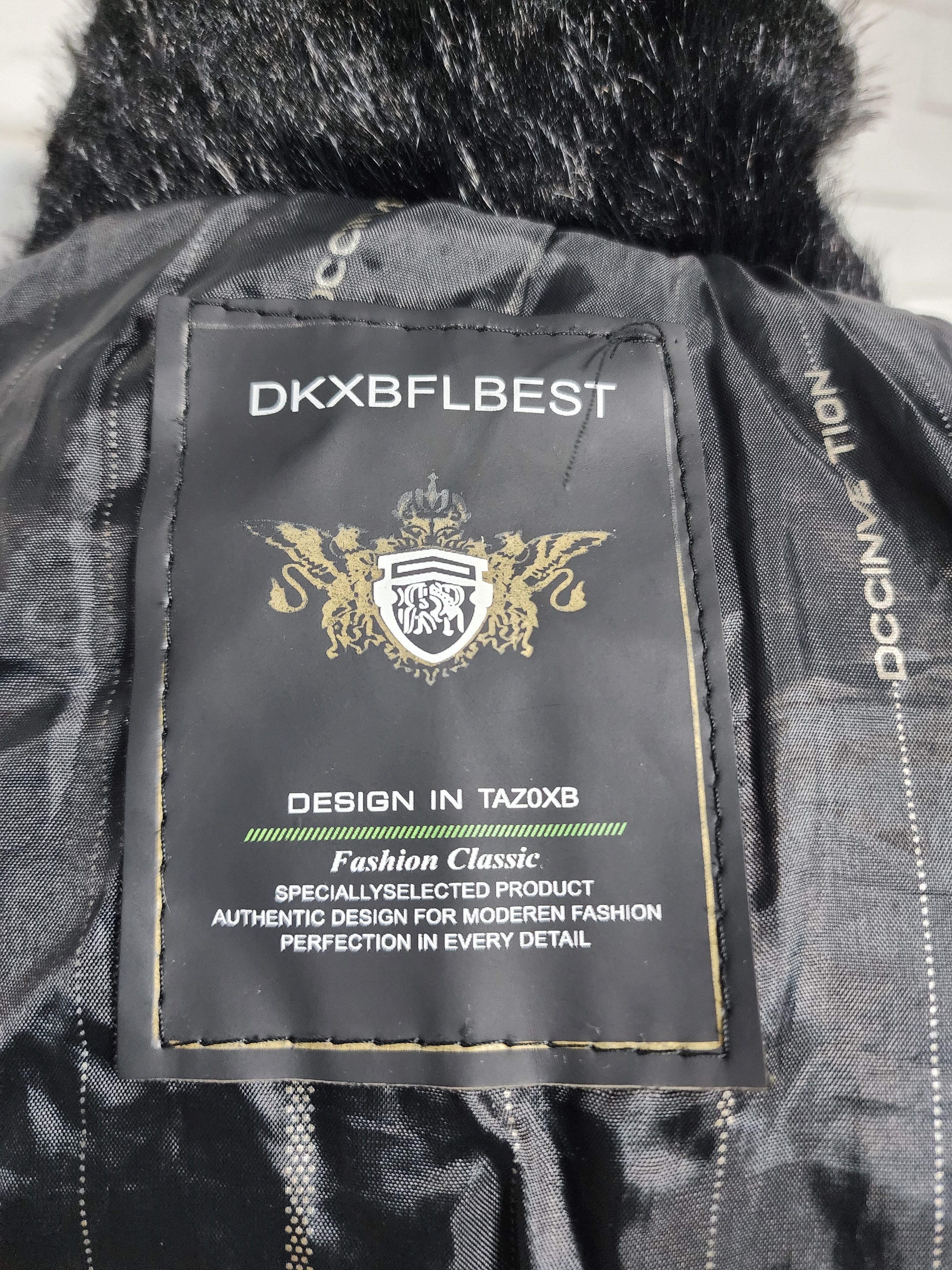 Furla Black Faux Fur Coat: Women's Warm Winter Outerwear Size XL / US 12-14 / IT 48-50 - 8 Thumbnail