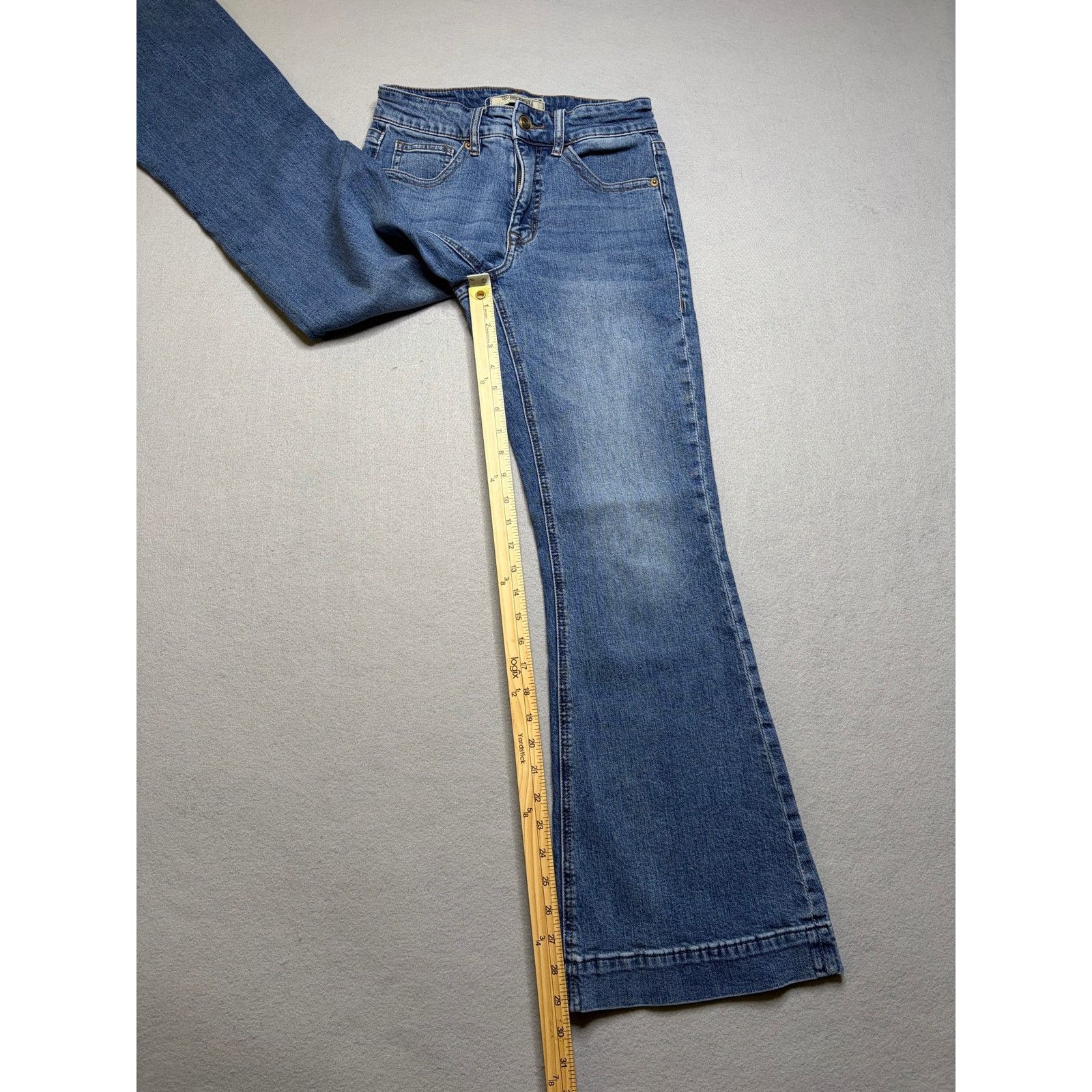 Rock & Republic Rock & Roll Denim High Rise Trouser Jeans Womens 27x30 Size 27" / US 4 / IT 40 - 7 Thumbnail