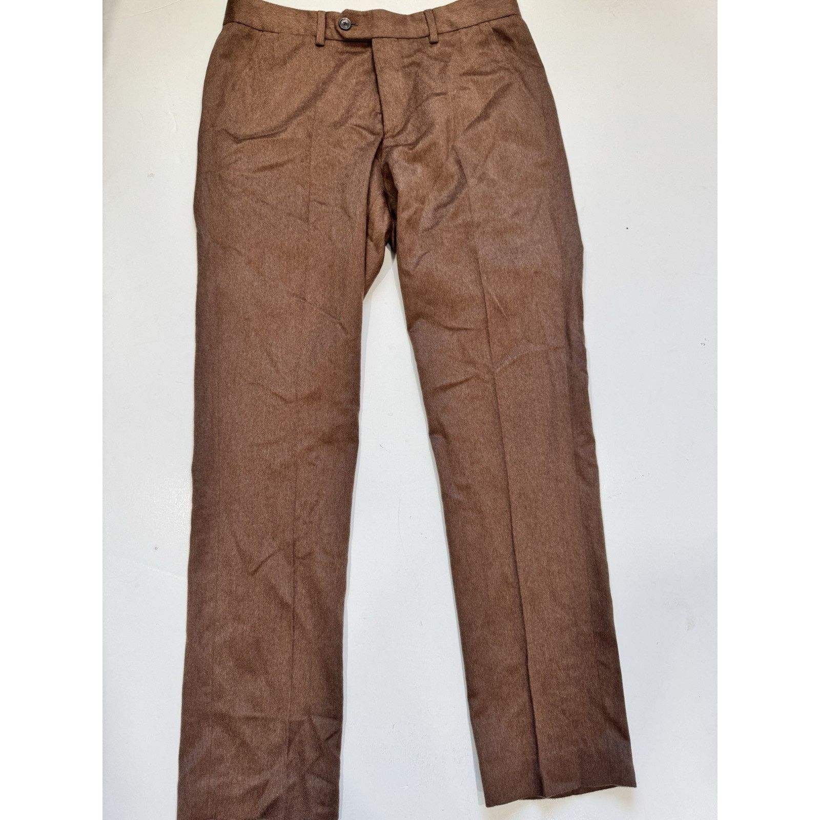 Todd Snyder Todd Snyder Men's Hazelnut Cashmere Sutton Suit Pant Size US 32 / EU 48 - 1 Thumbnail