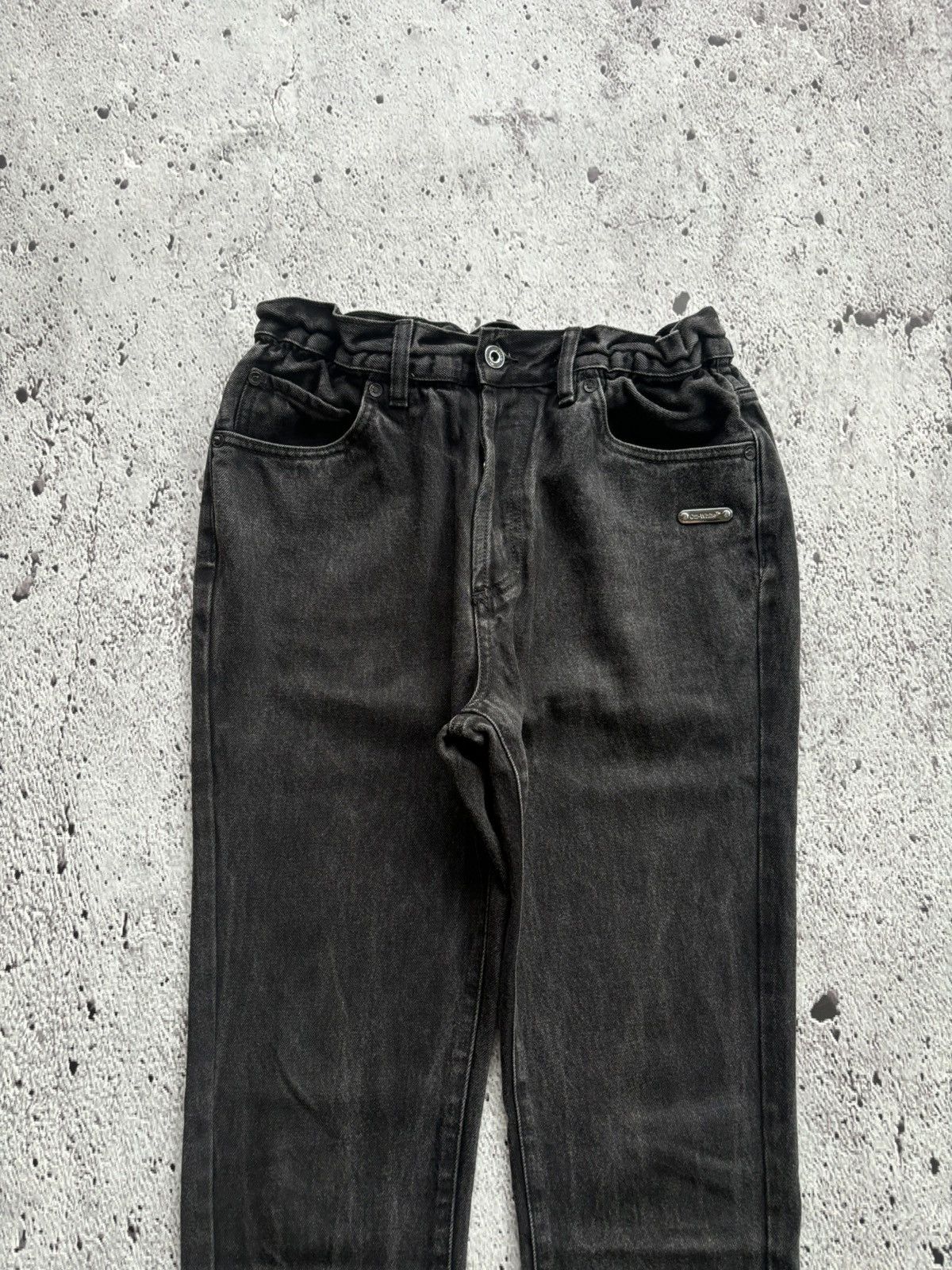 Off-White Off-white Black Denim Size US 29 - 4 Thumbnail