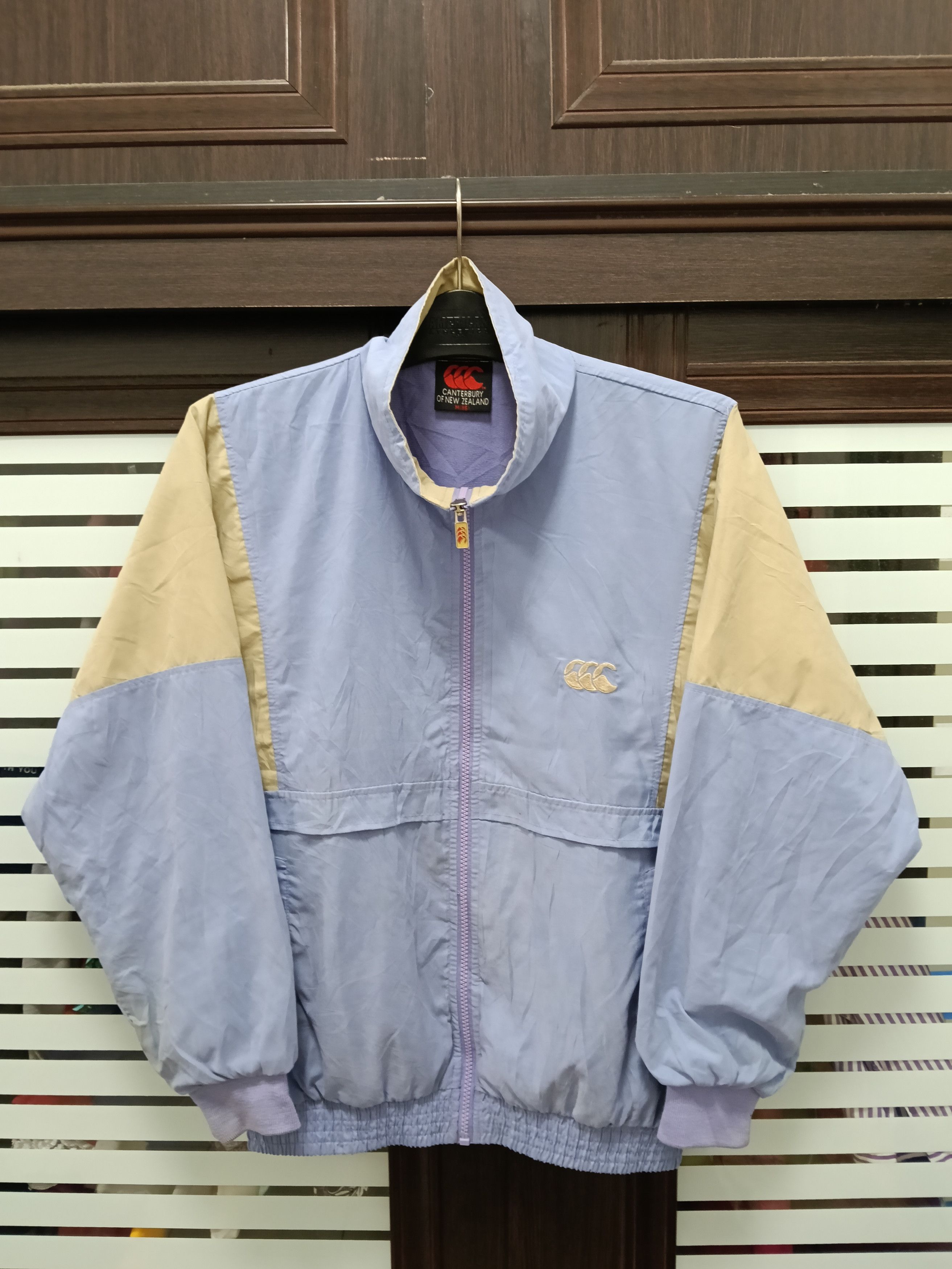 Canterbury of New Zealand 💥Vtg Canterbury Windbreaker Color Block💥 Size US L / EU 52-54 / 3 - 1 Thumbnail