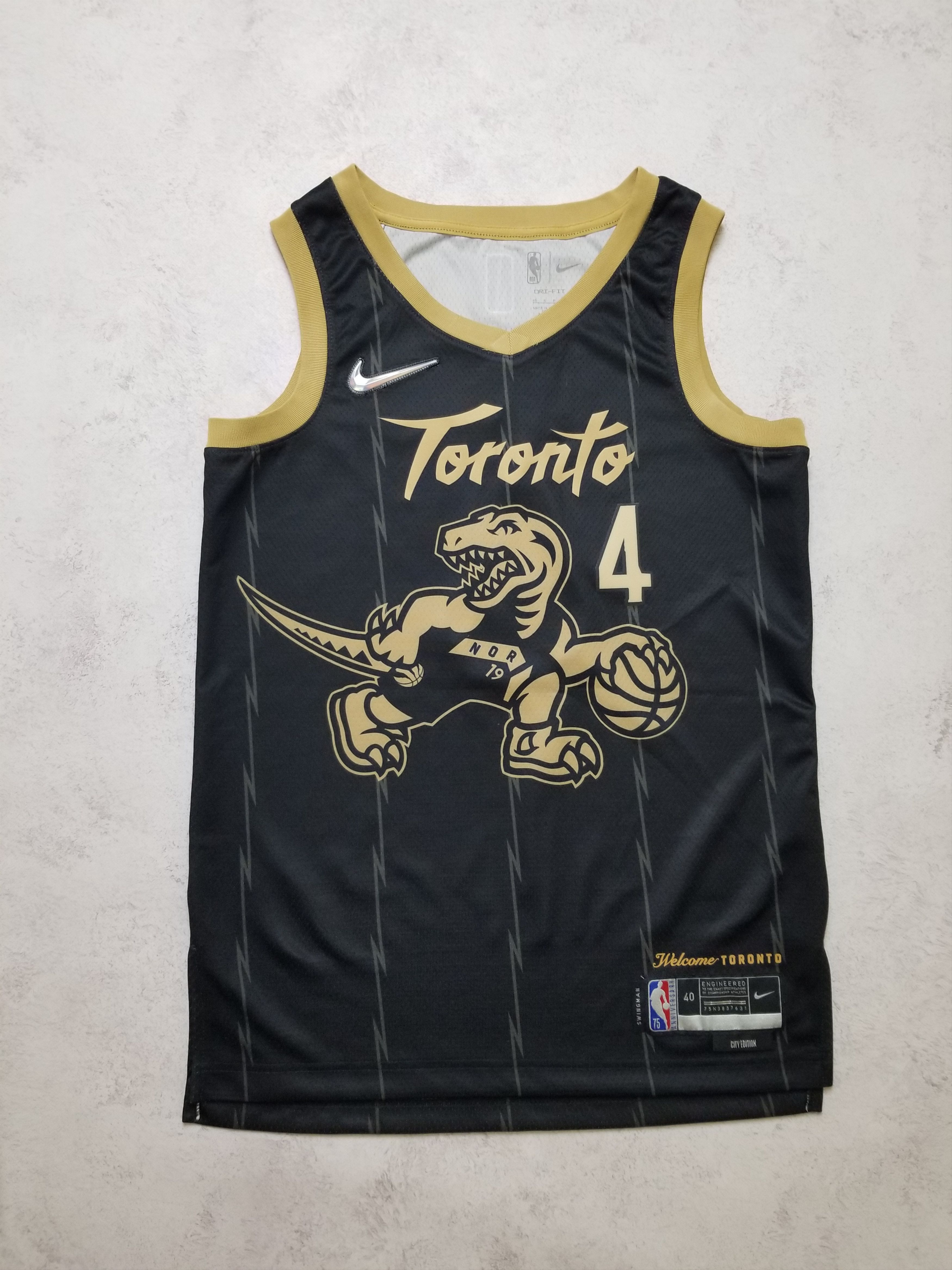 Nike Nike City Edition Toronto Raptors Scottie Barnes NBA Jersey Size US S / EU 44-46 / 1 - 1 Thumbnail