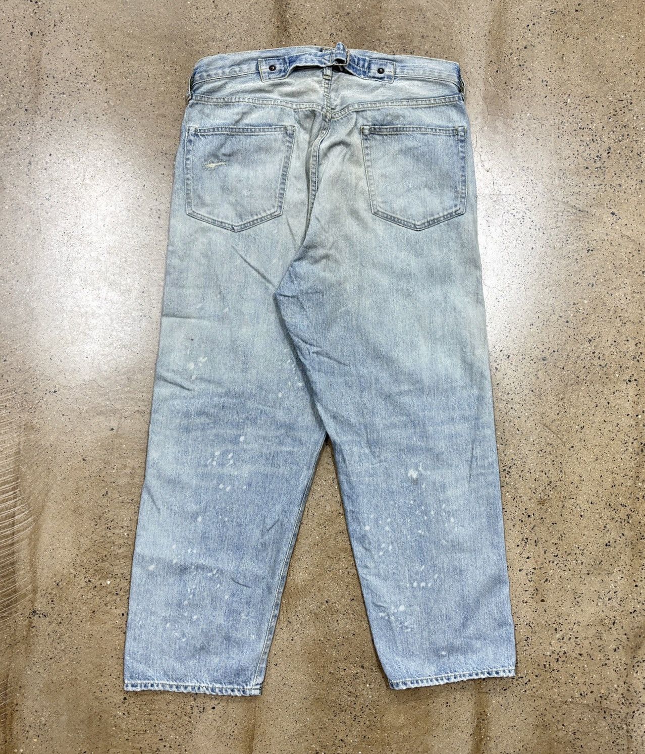 A.PRESSE A.Presse 25aw No.37 Washed Wide Denim Size US 32 / EU 48 - 2 Thumbnail