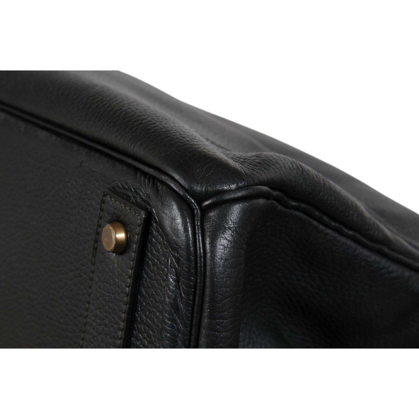 Hermes Haut à Courroies Hac 60 Black Ardennes Gold Carry On Bag Size ONE SIZE - 16 Thumbnail