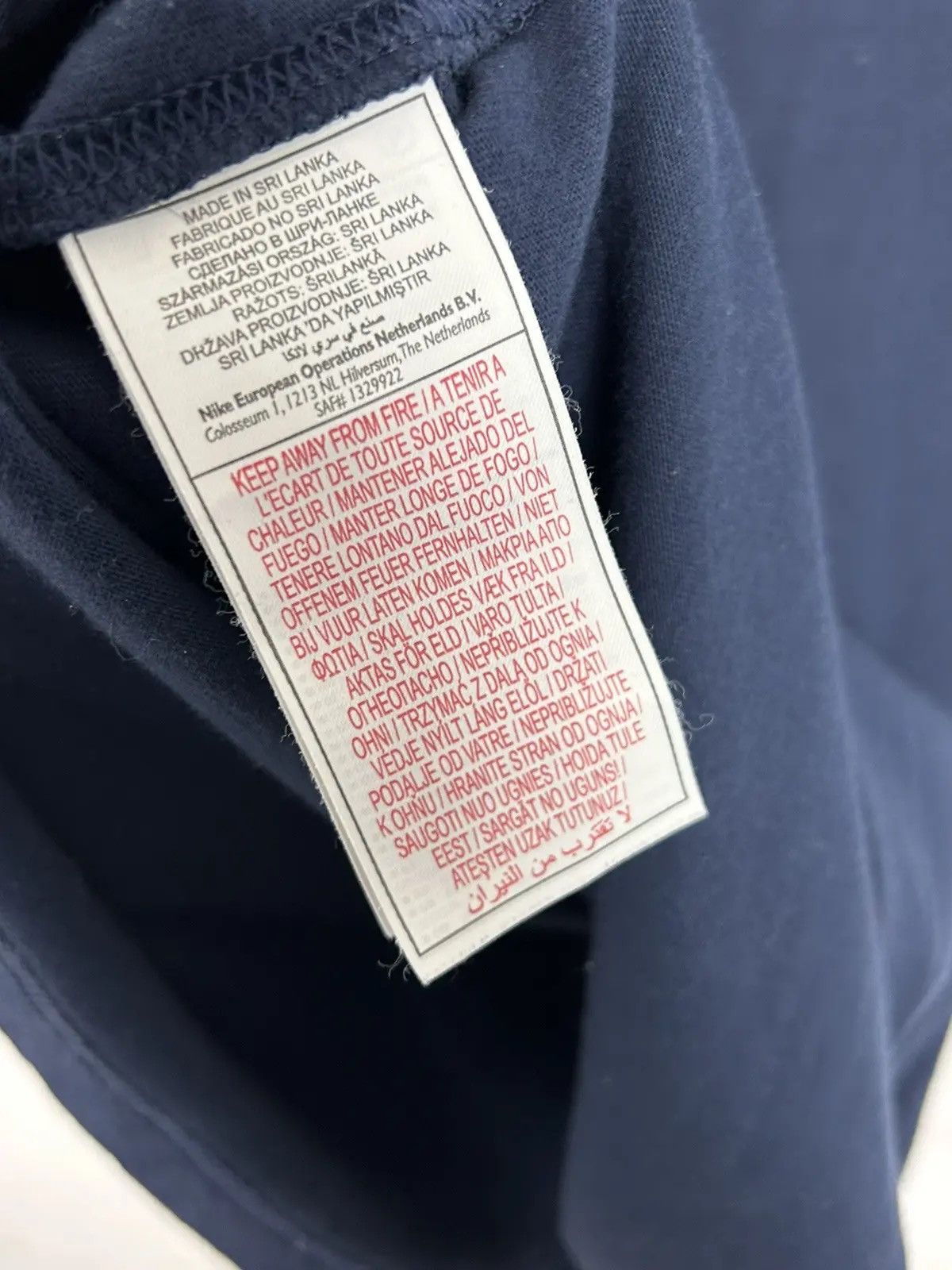 Nike 00s Vintage Nike England Rugby Cotton Polo Shirt In Blue Size US L / EU 52-54 / 3 - 8 Thumbnail