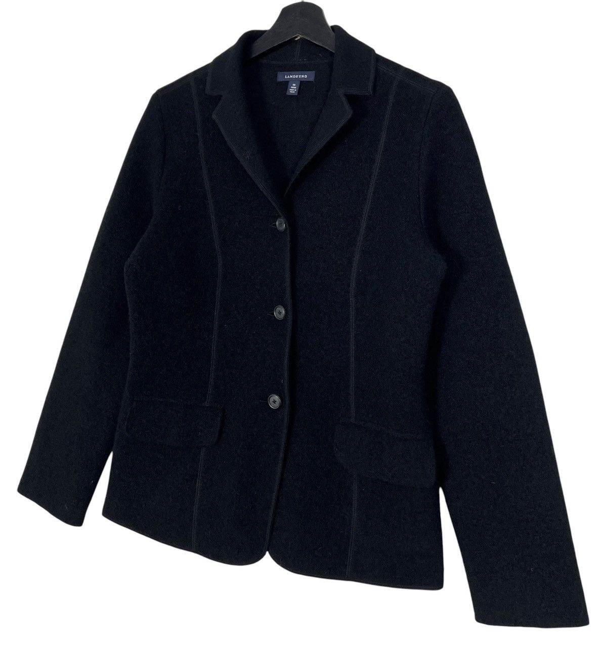 Lands' End LANDS END WOOL JACKET Size M / US 6-8 / IT 42-44 - 4 Thumbnail