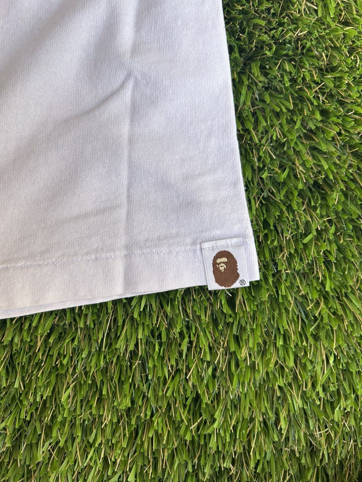 Bape BAPE Square Ape Head White Tee Size US M / EU 48-50 / 2 - 4 Thumbnail
