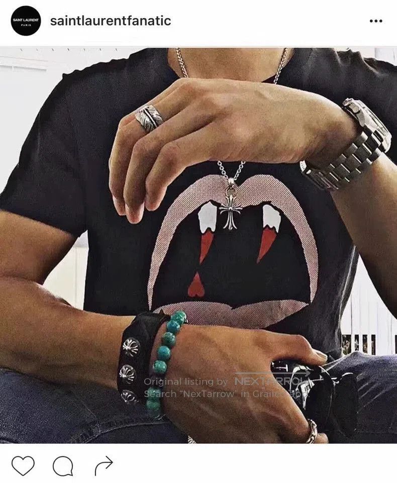 Saint Laurent Paris Saint Laurent Black Blood Luster T. Size US XS / EU 42 / 0 - 6 Thumbnail