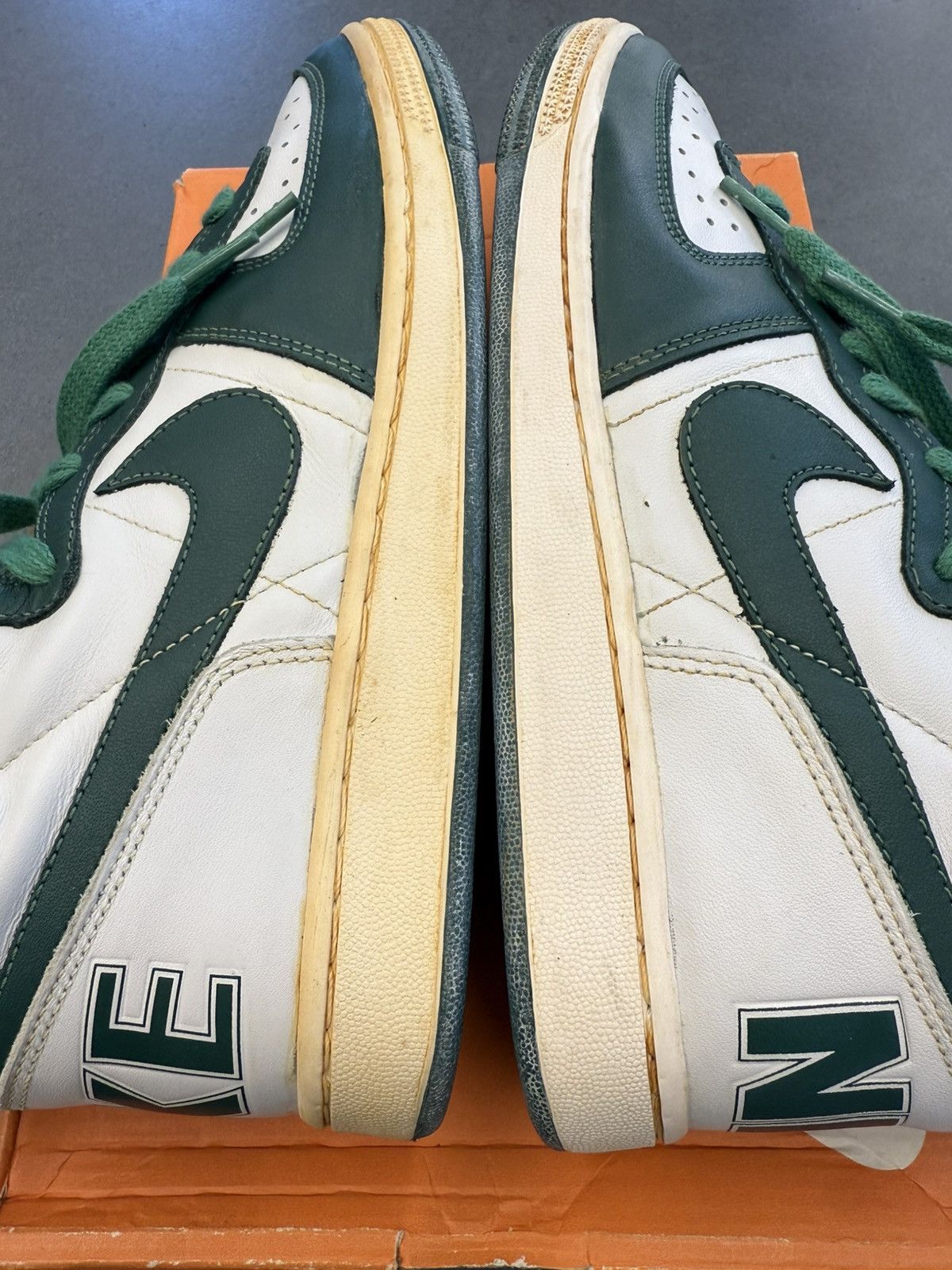 Nike 2008 Nike Terminator High Vintage Noble Green Size US 10 / EU 43 - 4 Thumbnail