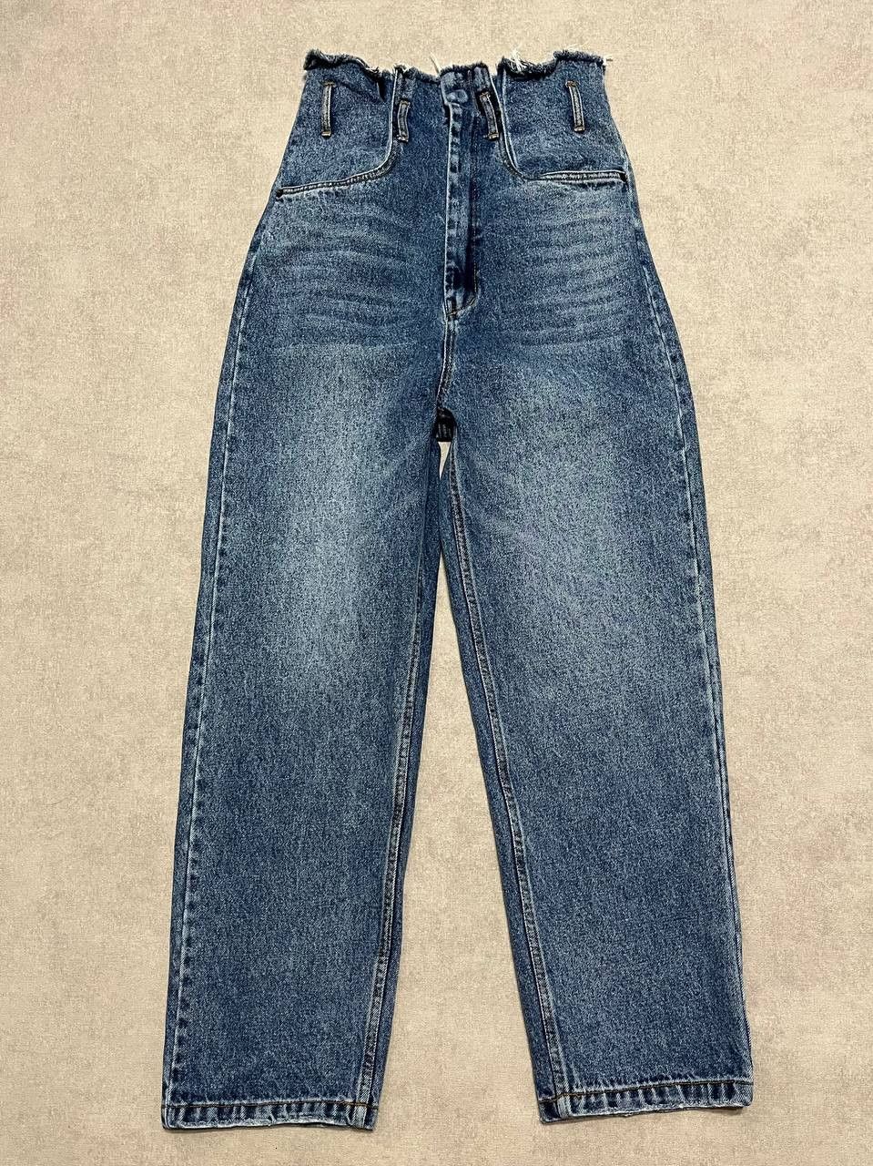 Alexander Wang Rare Alexander Wang Avant Garde Women`s Blue Jeans Denim S Size 27" / US 4 / IT 40 - 1 Thumbnail