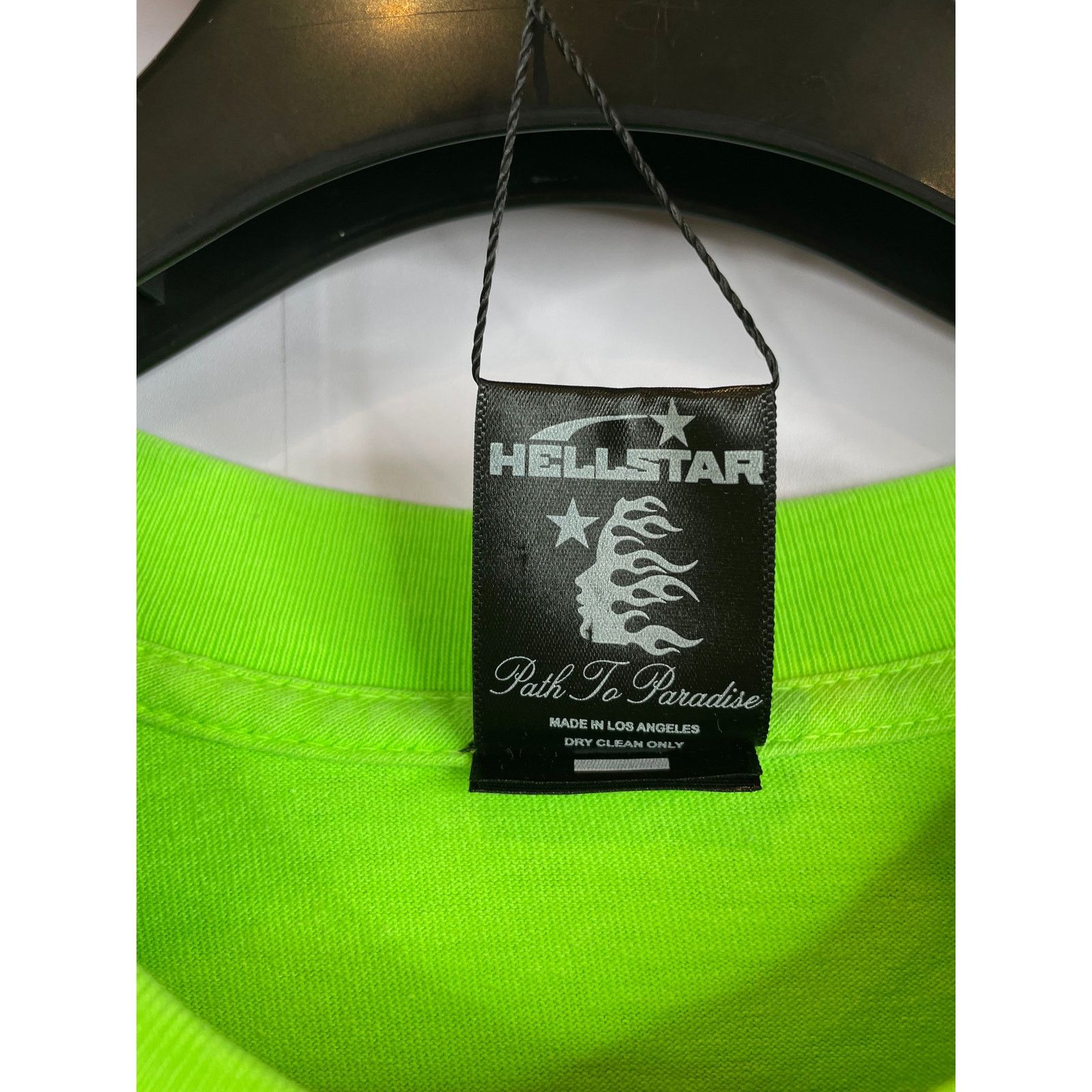 HELLSTAR Hellstar Tee Neon Jesus Used Large Size US L / EU 52-54 / 3 - 3 Thumbnail