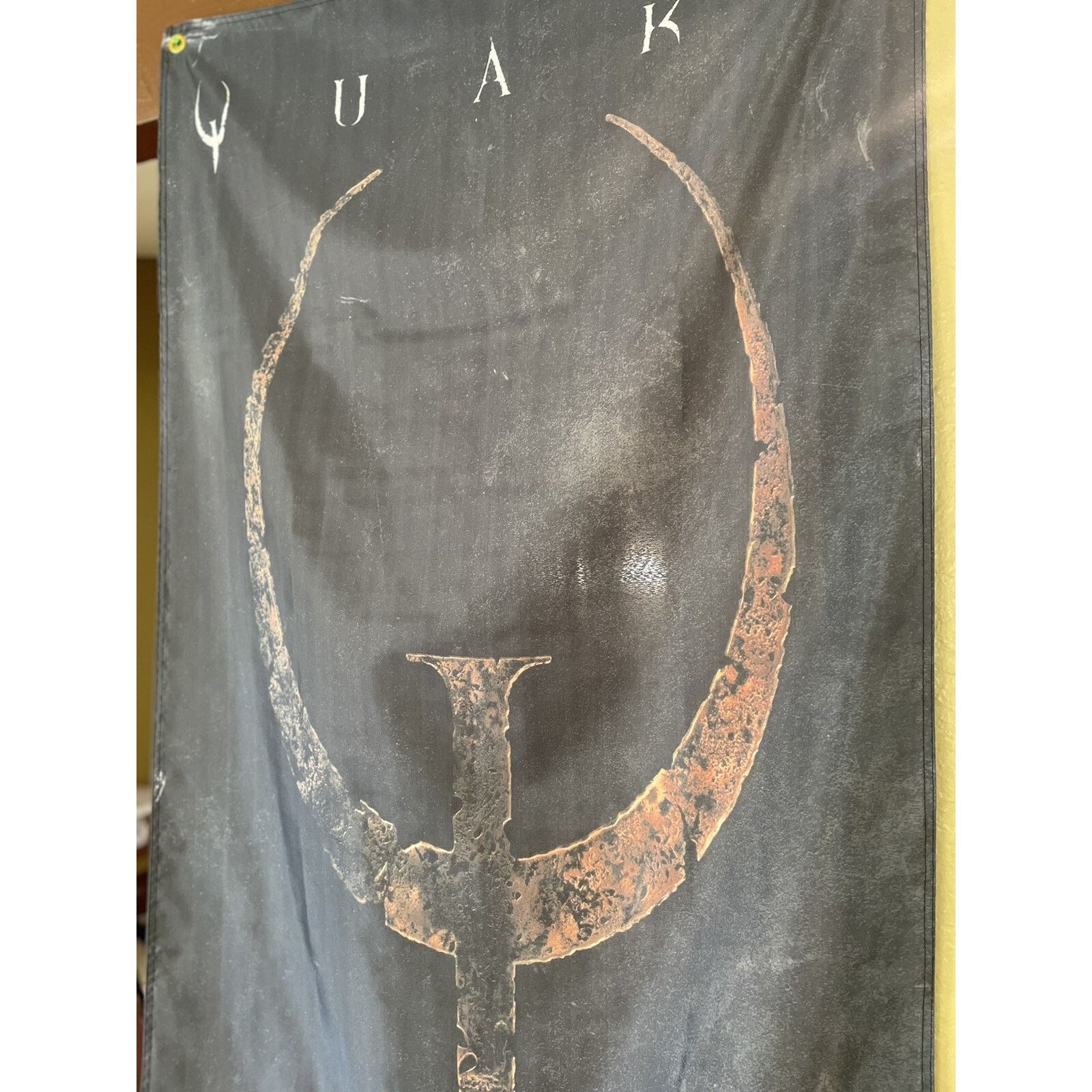 Other QUAKE 5ft Flag PC 1996 id Software Banner Poster Size ONE SIZE - 5 Thumbnail