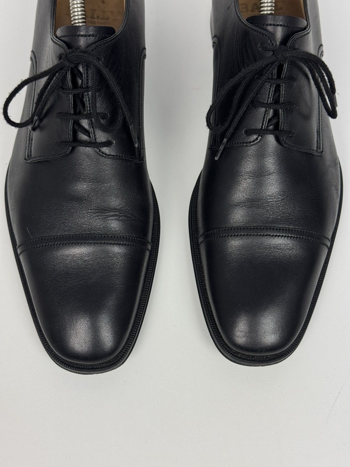 Bally Bally Tayson Leather Black Darby Shoes Men’s US 9 Size US 9 / EU 42 - 6 Thumbnail