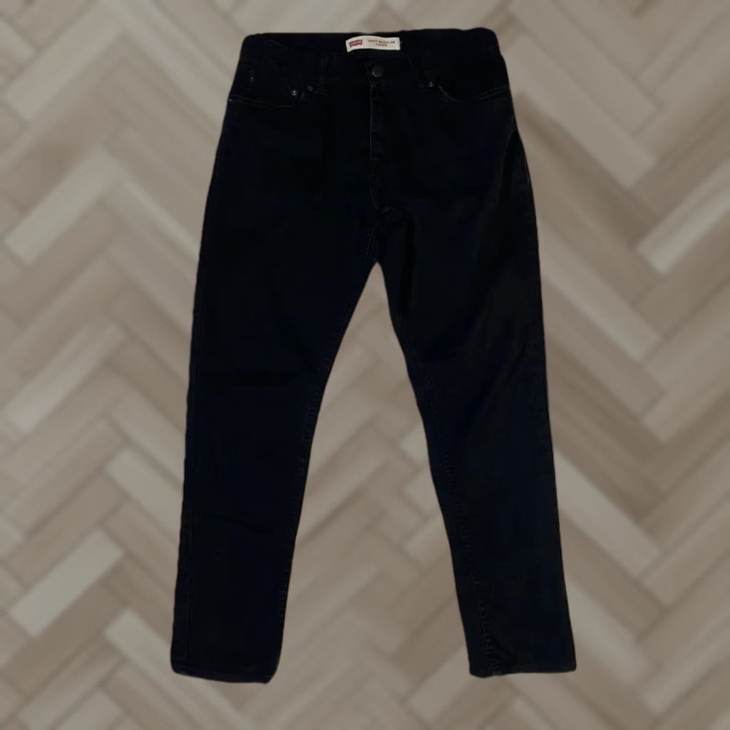 Levi's Levi's 502 Boys Regular Taper Black Denim size 16 reg 28x28 Size US 28 / EU 44 - 1 Thumbnail