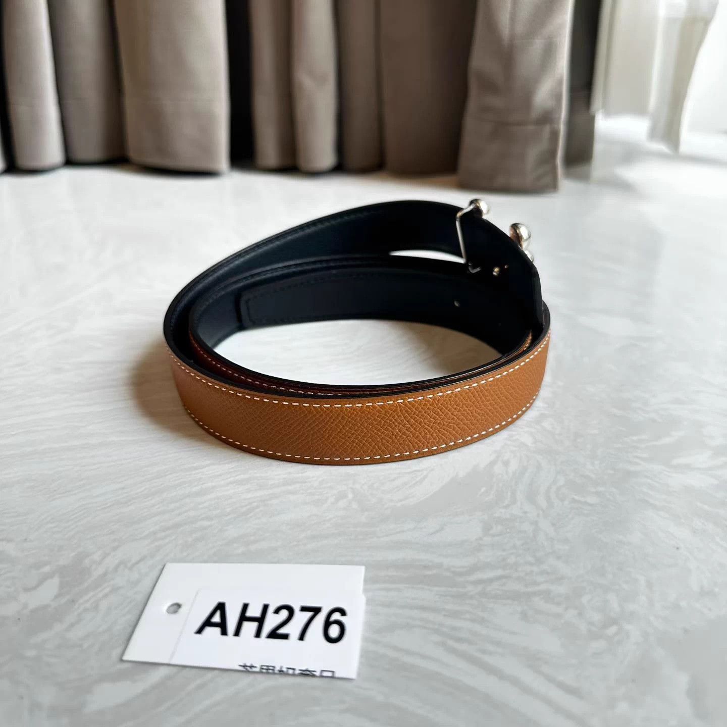 Hermes Hermès Reversible Belt Y-Stamp 80 Mint AH276 Size ONE SIZE - 3 Thumbnail