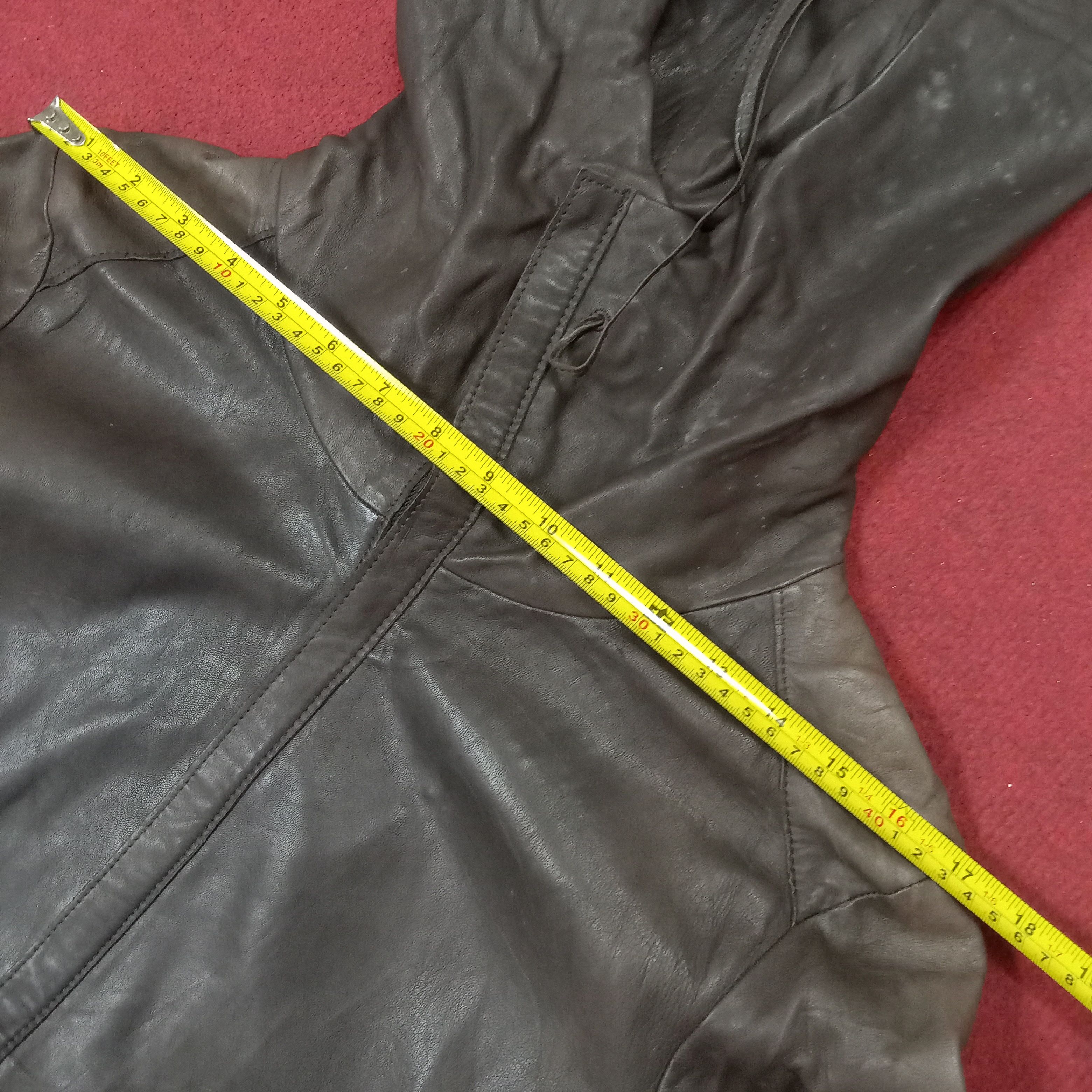 Ciaopanic × Vintage CiaoPanic Leather Jacket With Hoodies Winter Style Size S / US 4 / IT 40 - 13 Thumbnail