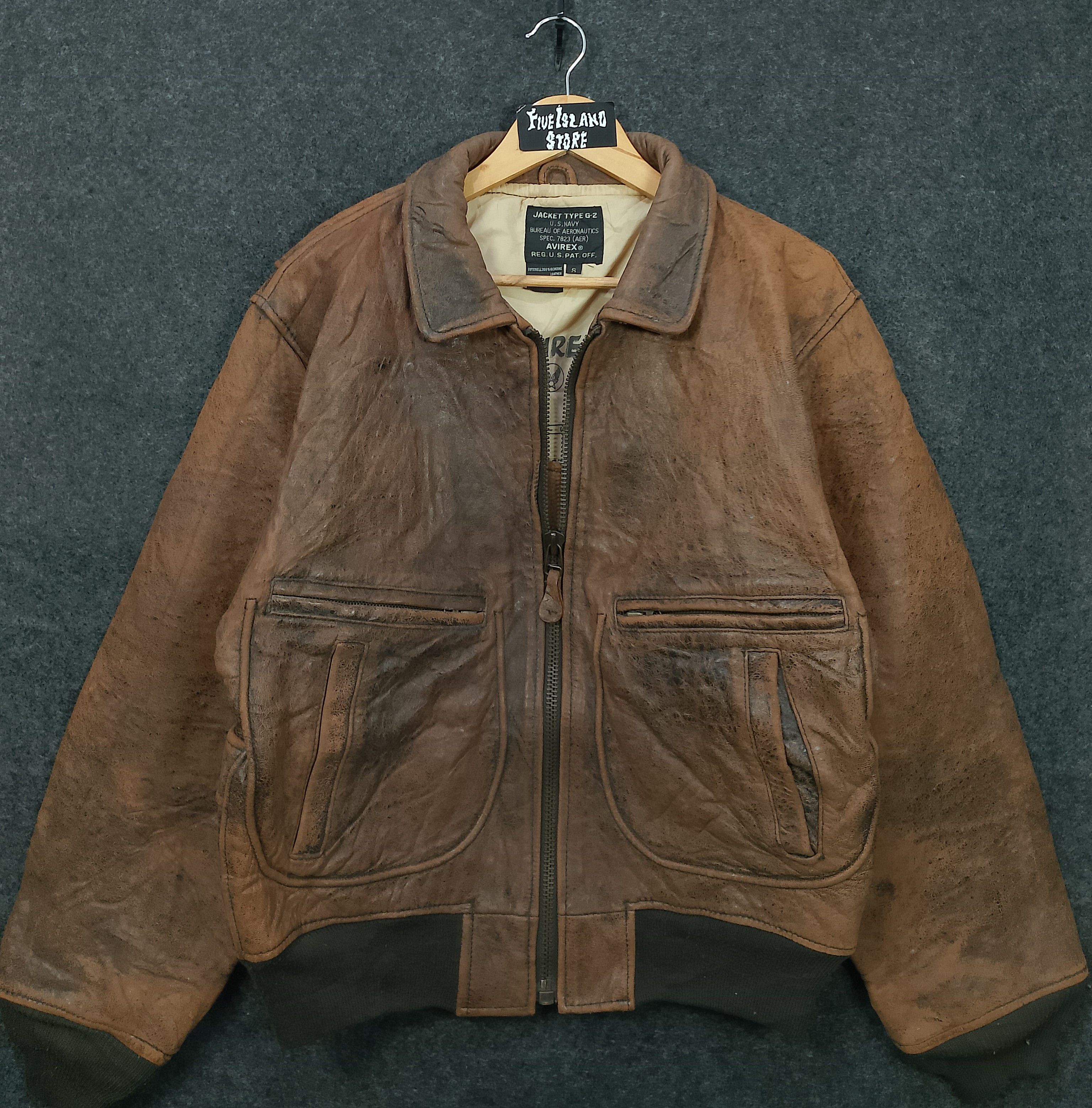 Avirex × Vintage Vintage Avirex Liberty Belle leather flight
