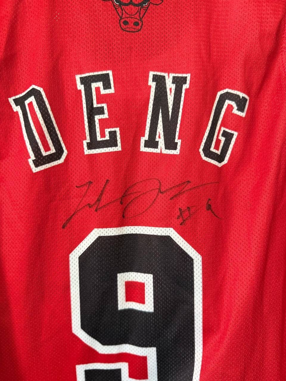Champion Vintage NEW Champion Chicago bulls jersey NBA Deng 9 Size US L / EU 52-54 / 3 - 10 Thumbnail