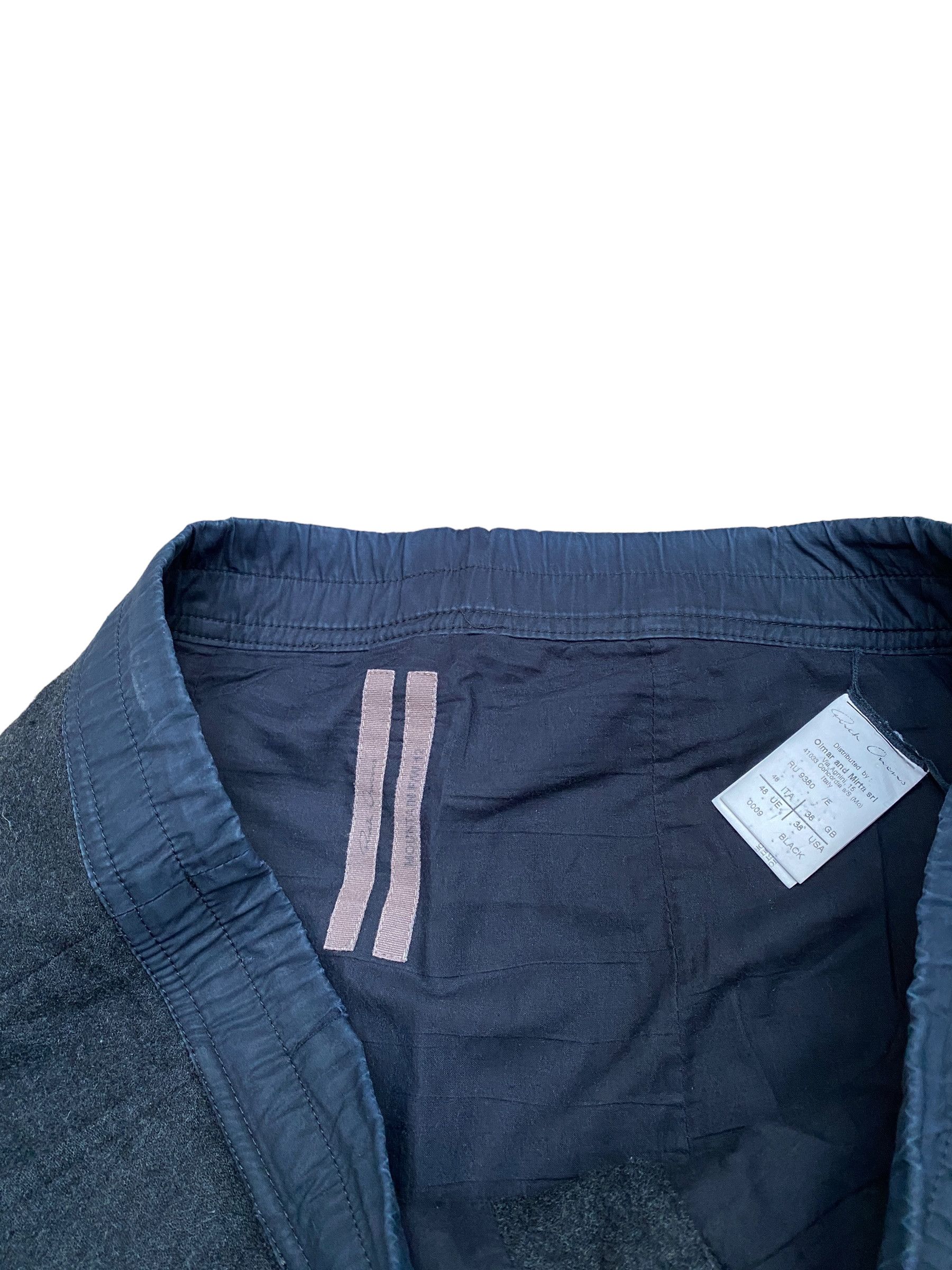 Rick Owens FW 2012 Mountain Black Wool Drop Crotch Pants Size US 32 / EU 48 - 6 Thumbnail