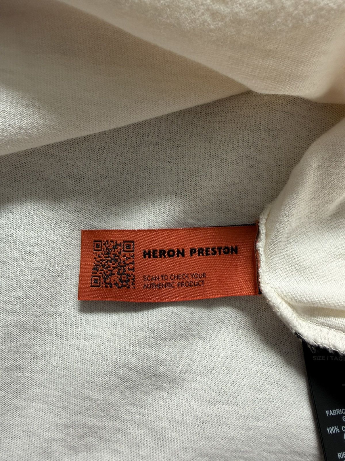 Heron Preston Heron Preston T-shirt black & white Size M Size US M / EU 48-50 / 2 - 5 Thumbnail
