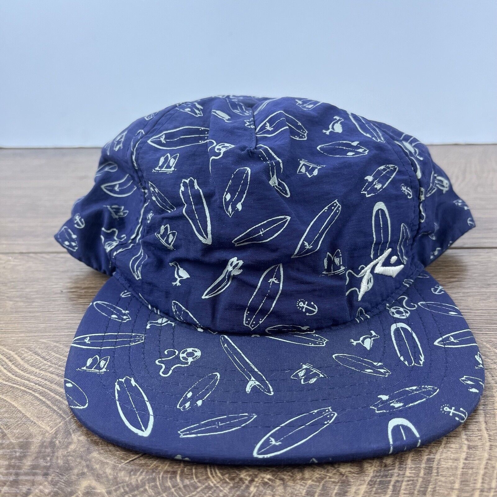 Other Rusty Hat Surfing Beach Rusty Snapback Hat Blue Adjustable H Size ONE SIZE - 3 Thumbnail