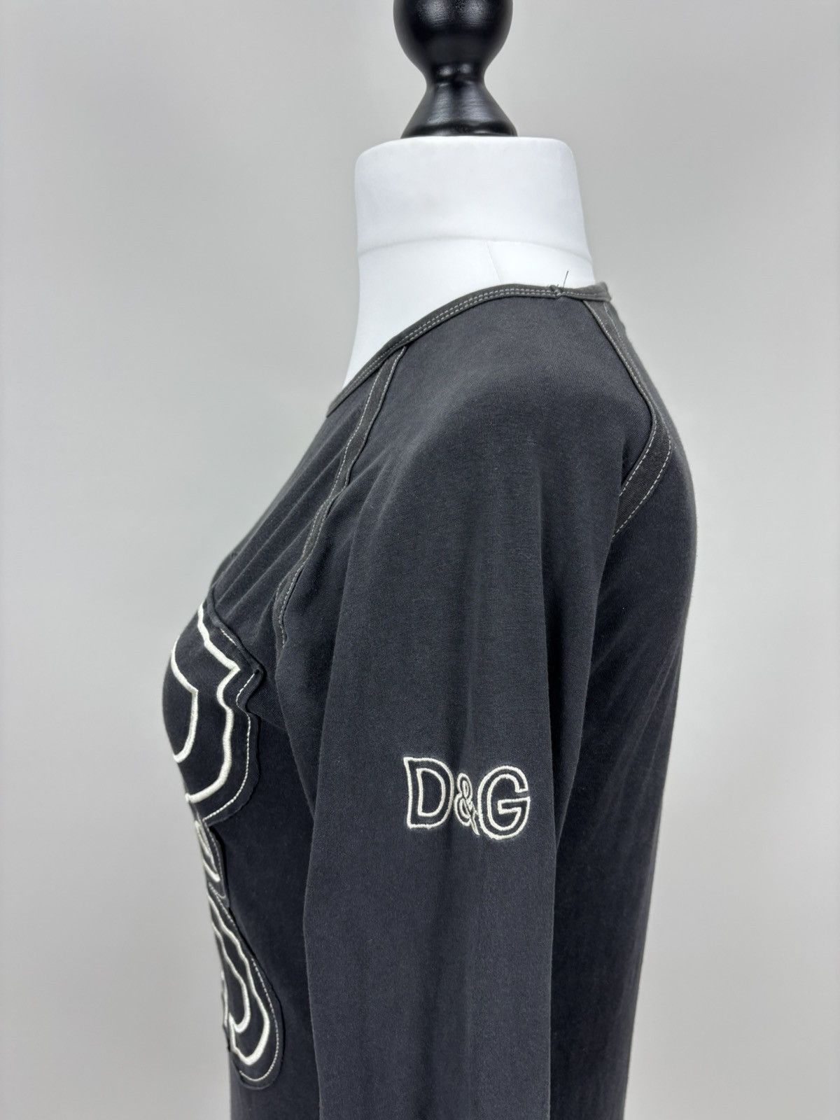 Dolce & Gabbana Womens Y2k long sleeve Dolce Gabbana Size M Color Black Size M / US 6-8 / IT 42-44 - 10 Thumbnail