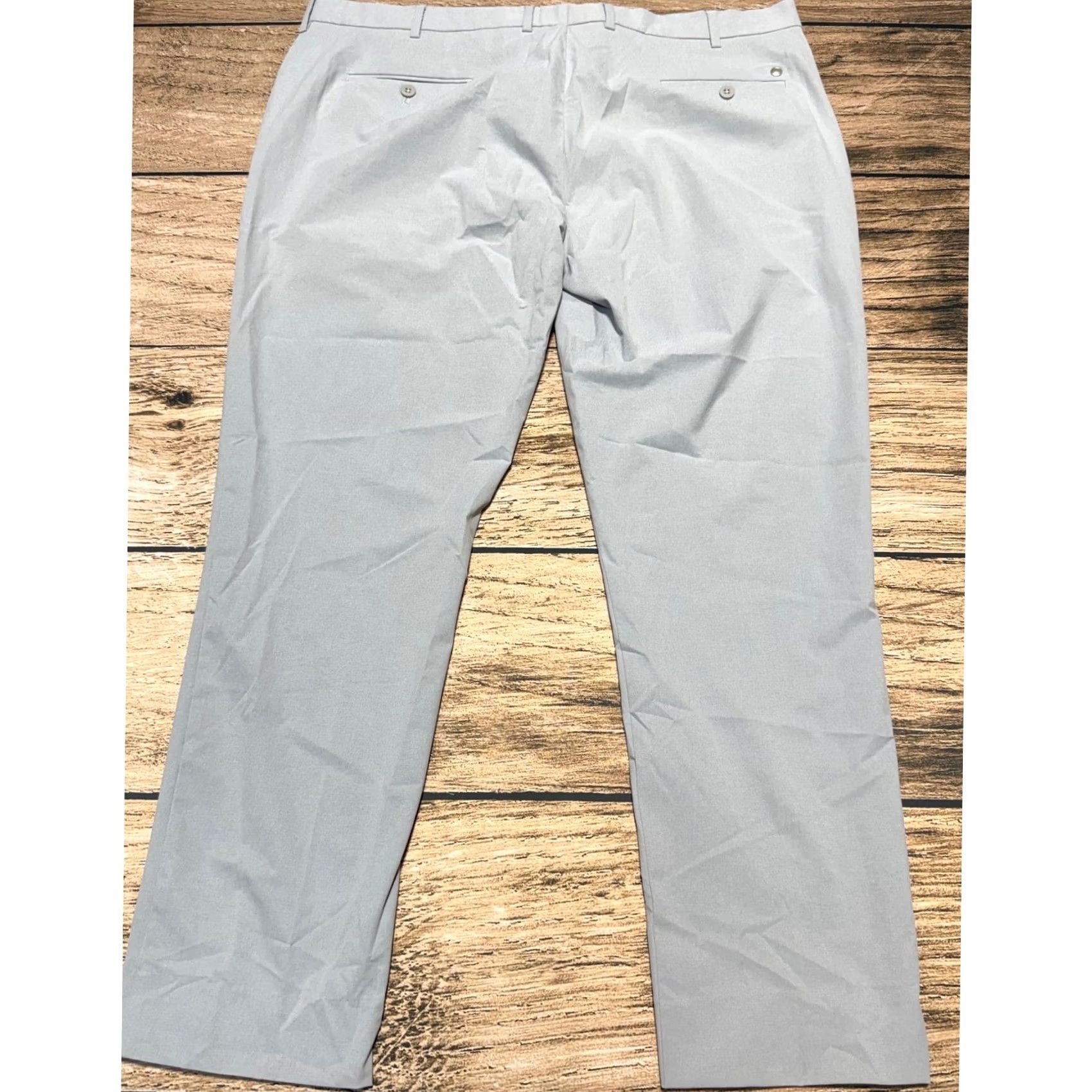 Peter Millar Peter Millar Crown Crafted Trousers Mens 42/30 Gray Performance Golf Pants Size US 42 / EU 58 - 5 Thumbnail