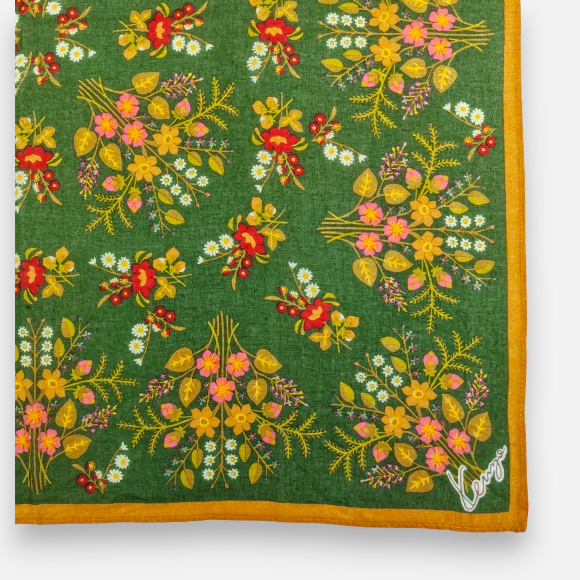 Kenzo × Vintage Vintage Kenzo Handkerchief Neckerchief Bandana Size ONE SIZE - 3 Thumbnail