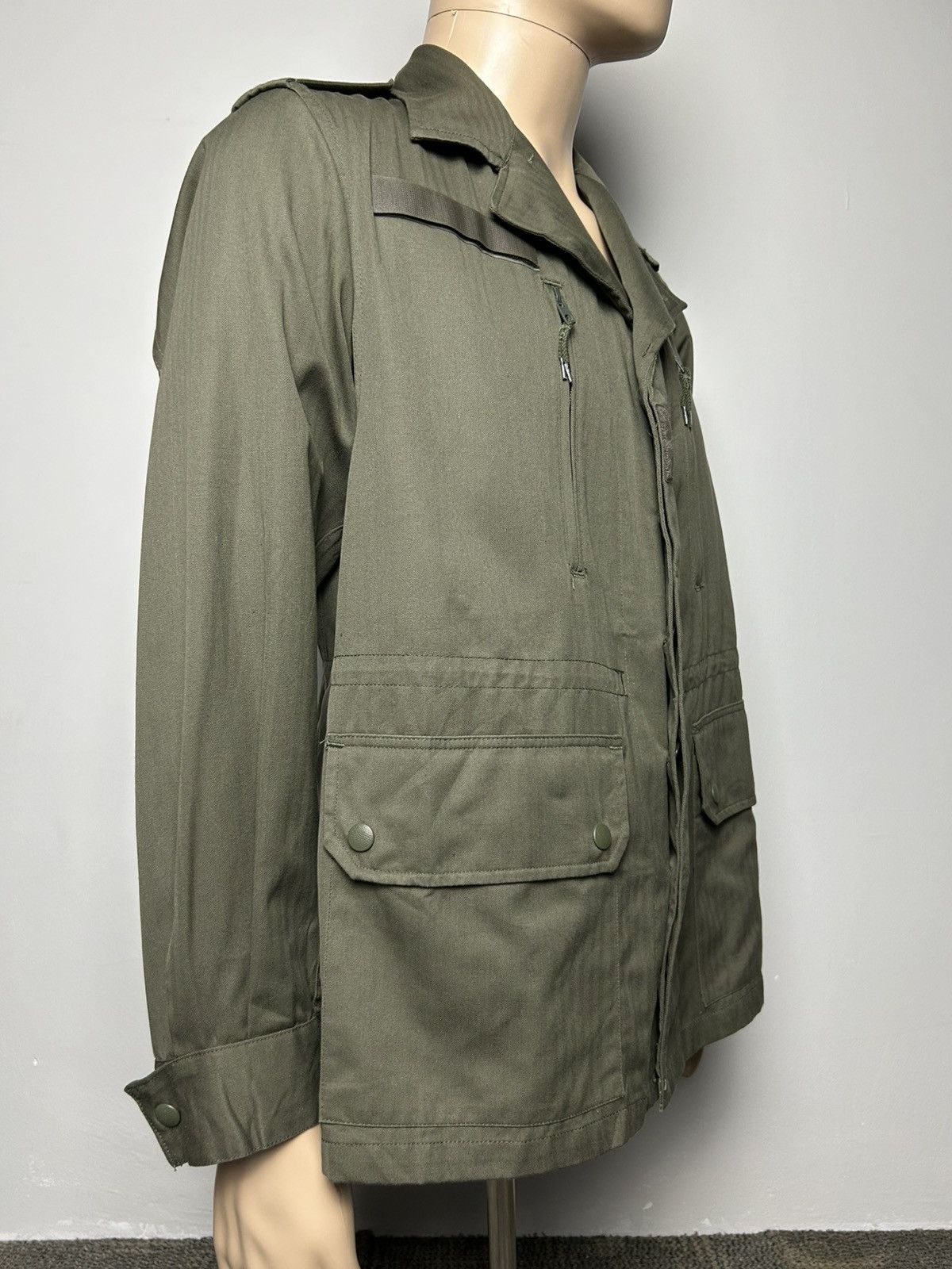 Vintage VINTAGE 80’s FRENCH ARMY JACKET Size US M / EU 48-50 / 2 - 2 Thumbnail