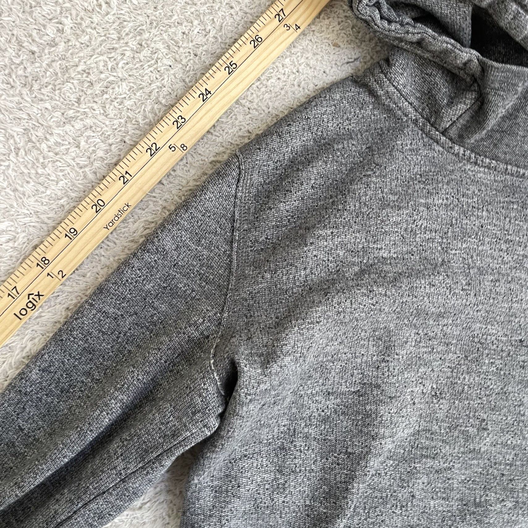 T by Alexander Wang VINTAGE Alexander Wang T Hoodie Sweatshirt Womens Medium Gray Pullover Heathered Sweatshirt Ladies M Gray Cotton Pullover Women Mens? Size M / US 6-8 / IT 42-44 - 7 Thumbnail